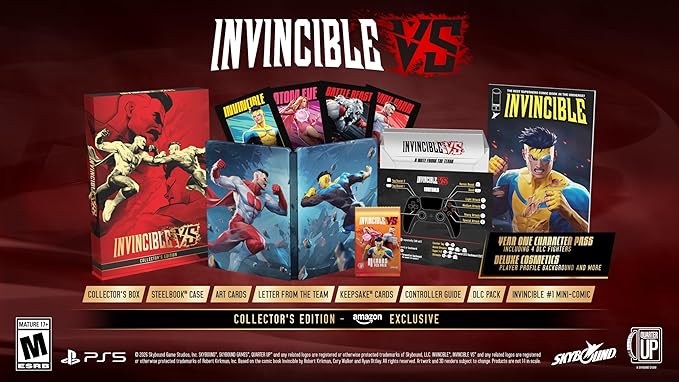 Invincible VS PS5 Collectors Edition w/ Invincible #1 Reprint Variant 1st Appearance (Mature)