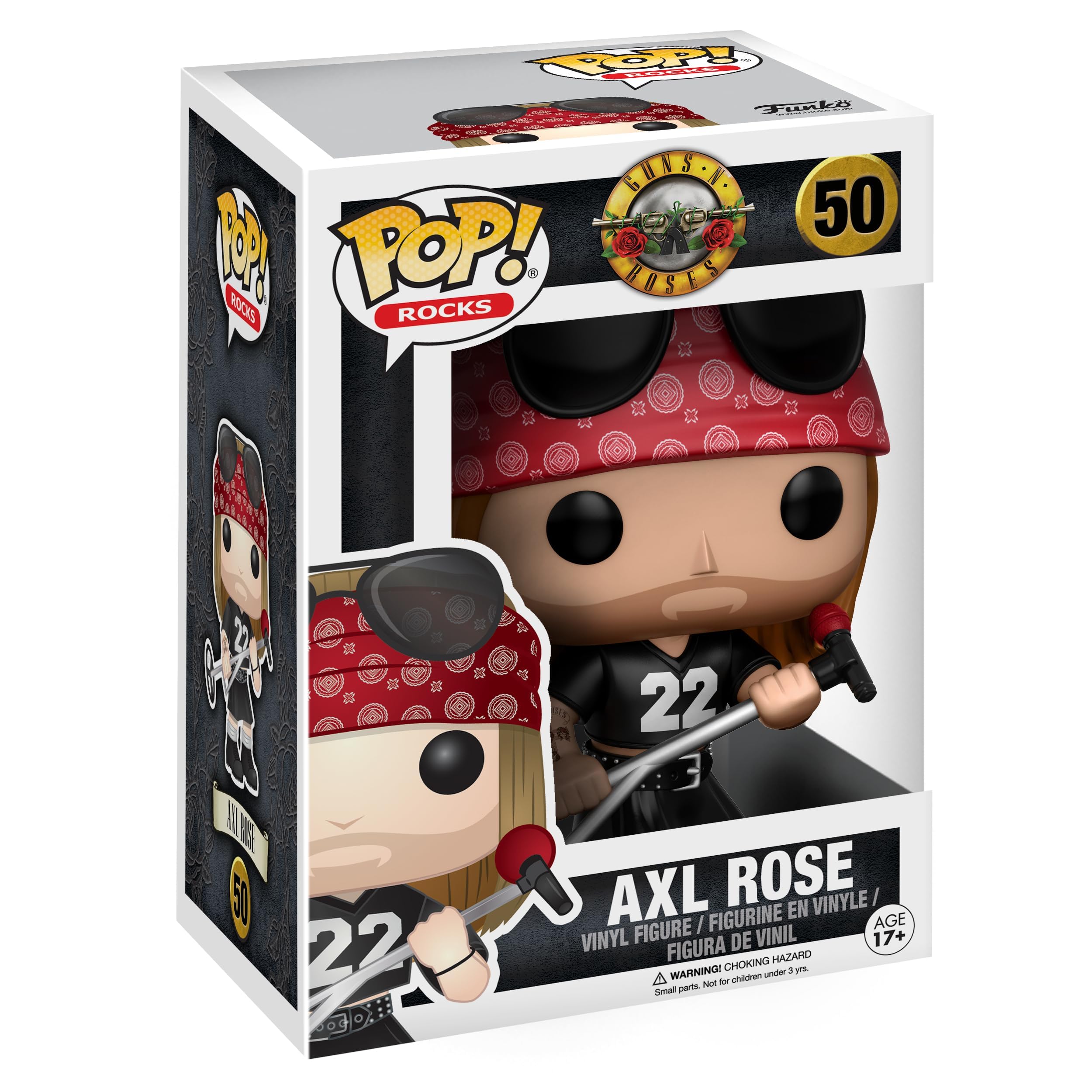 Pop! Rocks: Guns N' Roses Axl Rose Vinyl Figure
