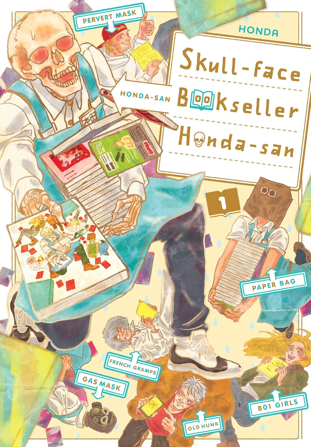Skull-Face Bookseller Honda-san Manga Volume 01 [USED]