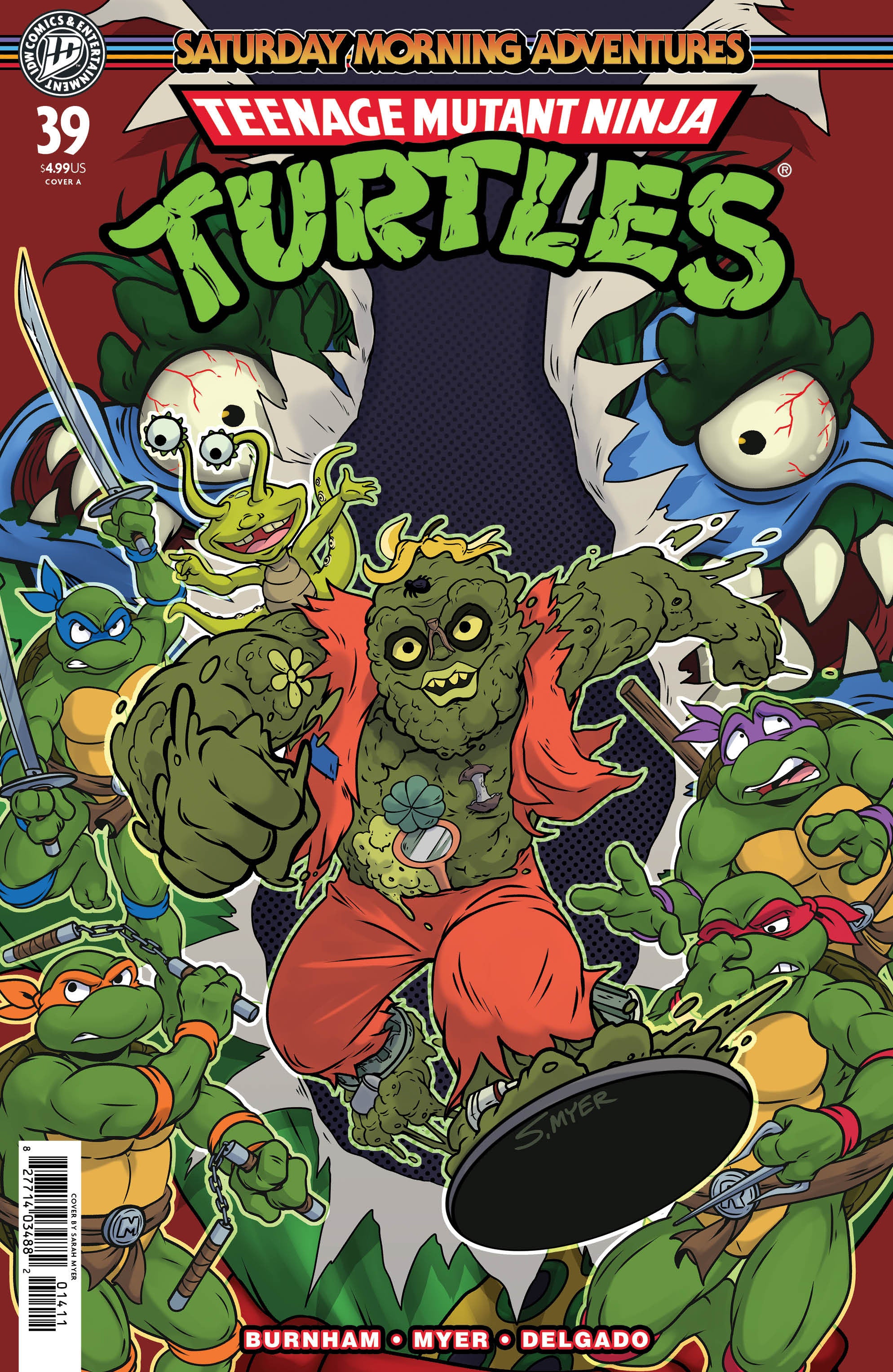 Teenage Mutant Ninja Turtles: Saturday Morning Adventures #39 Cover A Sarah Myer