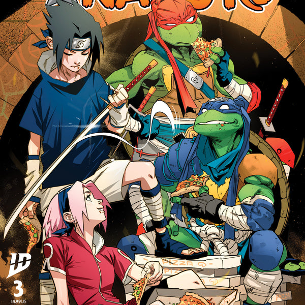 Teenage Mutant Ninja Turtles X Naruto #3 Cover A (JiméNez)