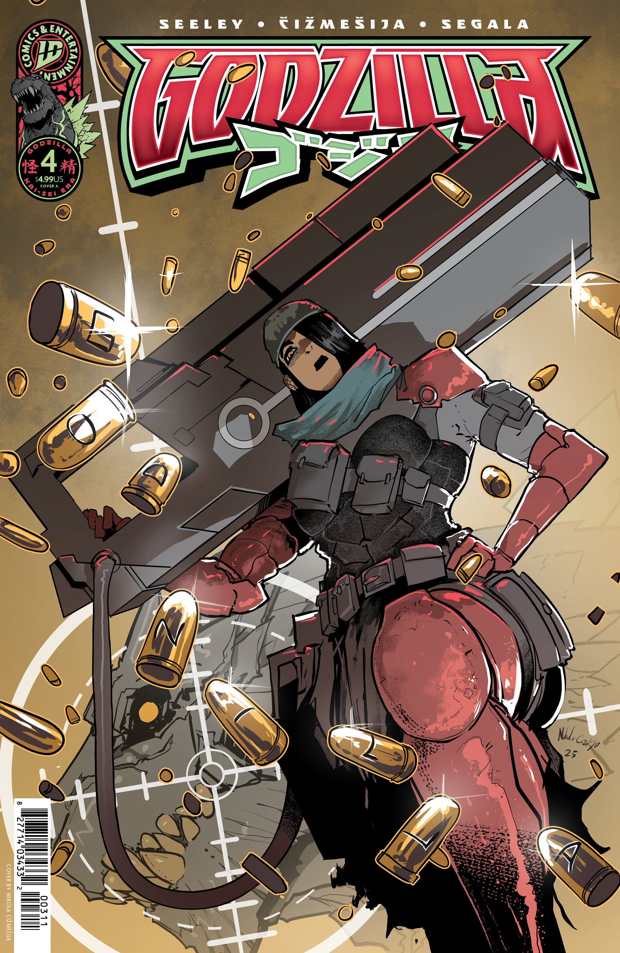 Godzilla [Kai Sei Era] #4 Cover A (Cizmesija)