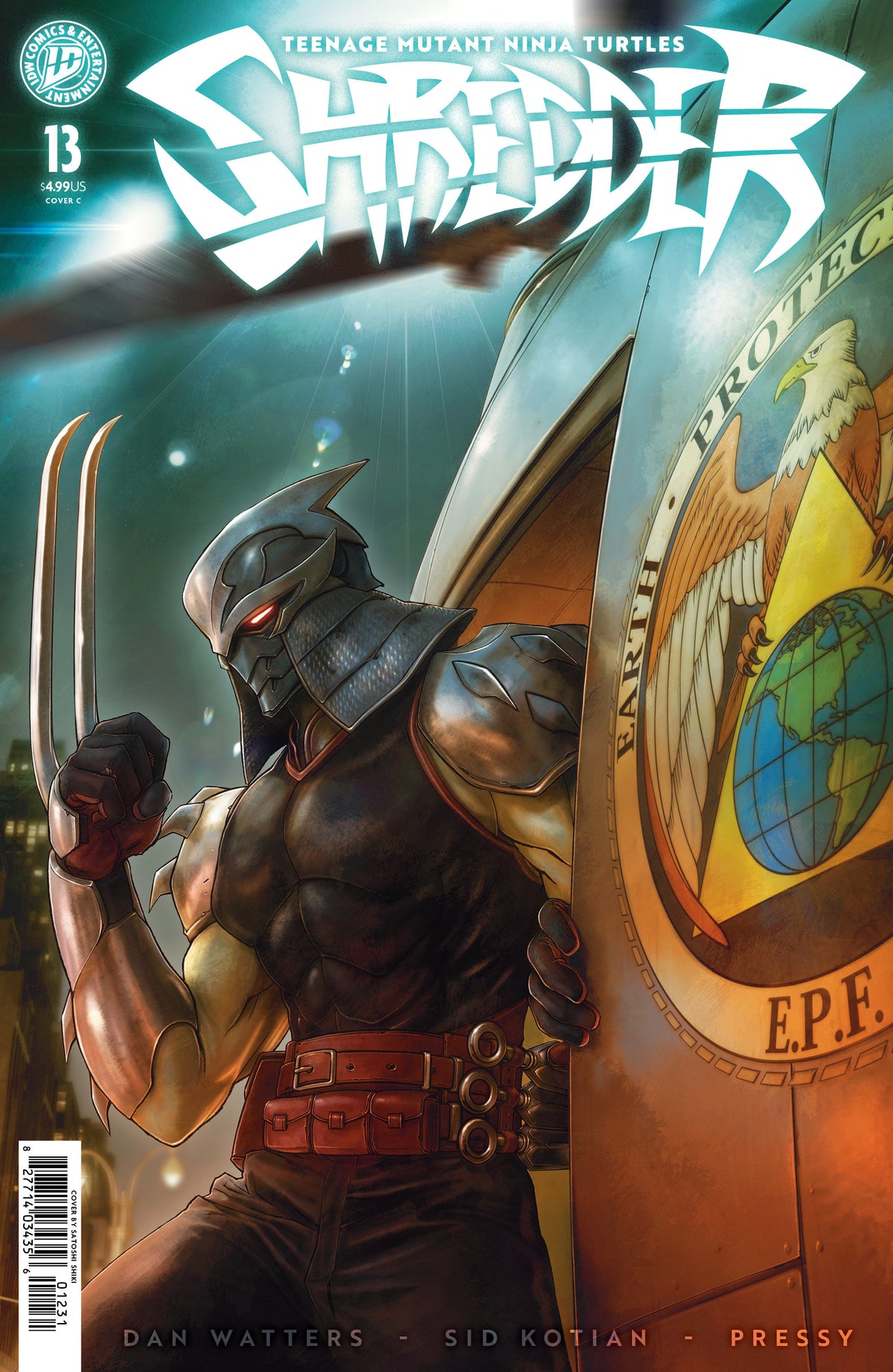 Teenage Mutant Ninja Turtles: Shredder #13 Cover C Satoshi Shiki Variant