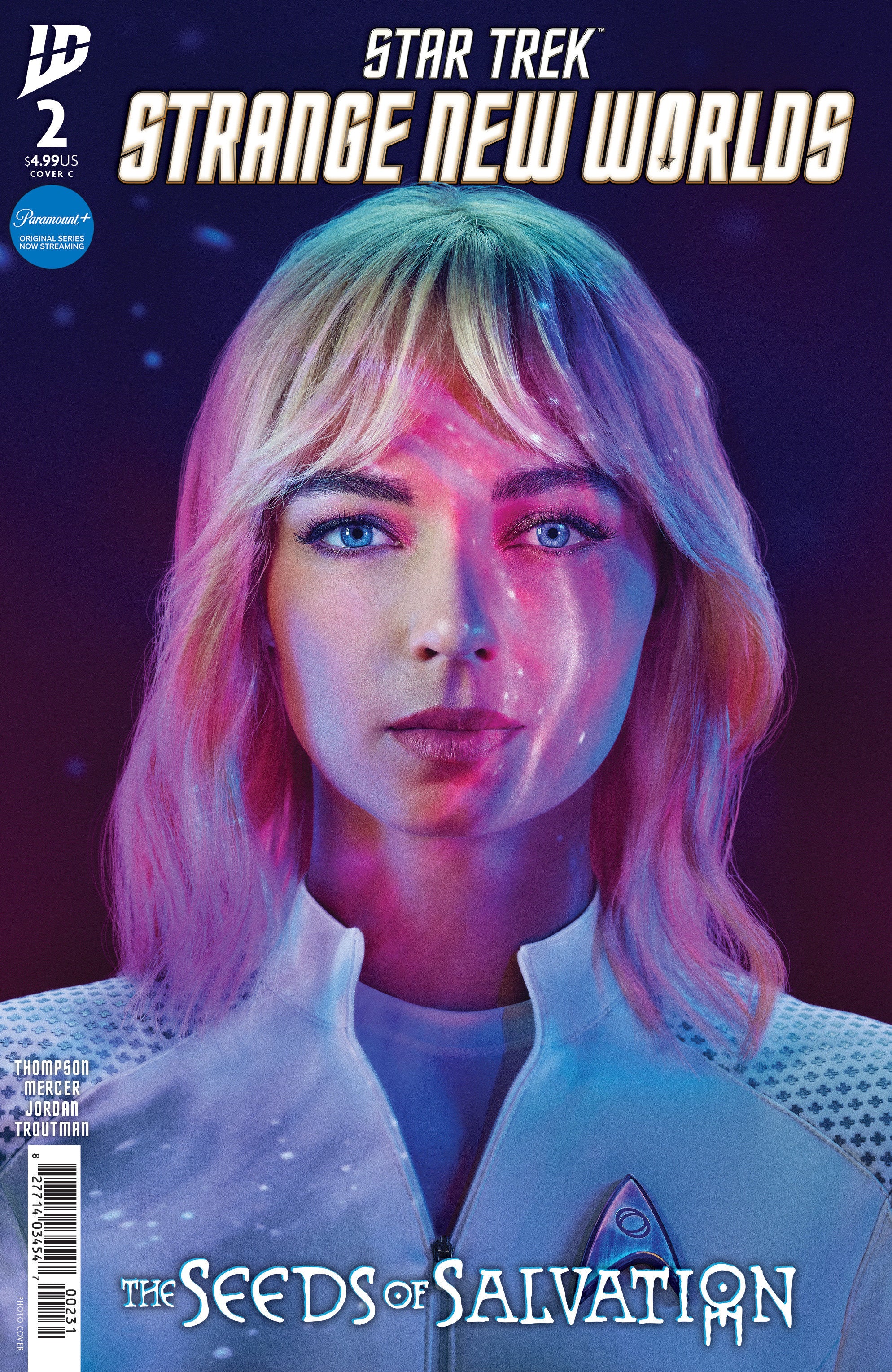 Star Trek: Strange New Worlds  The Seeds Of Salvation #2 Variant C (Photo Variant)