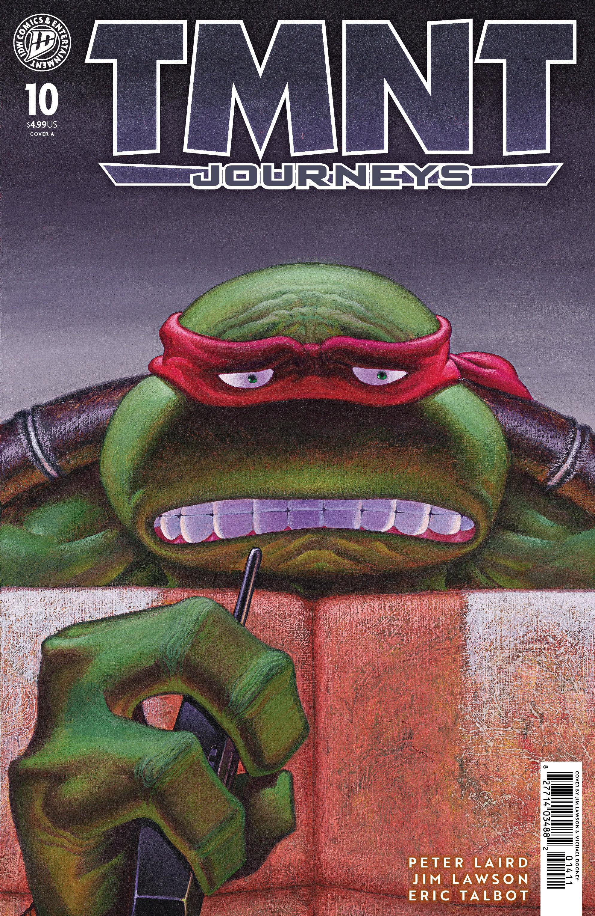 Teenage Mutant Ninja Turtles: Journeys #10 Cover A Michael Dooney & Jim Lawson