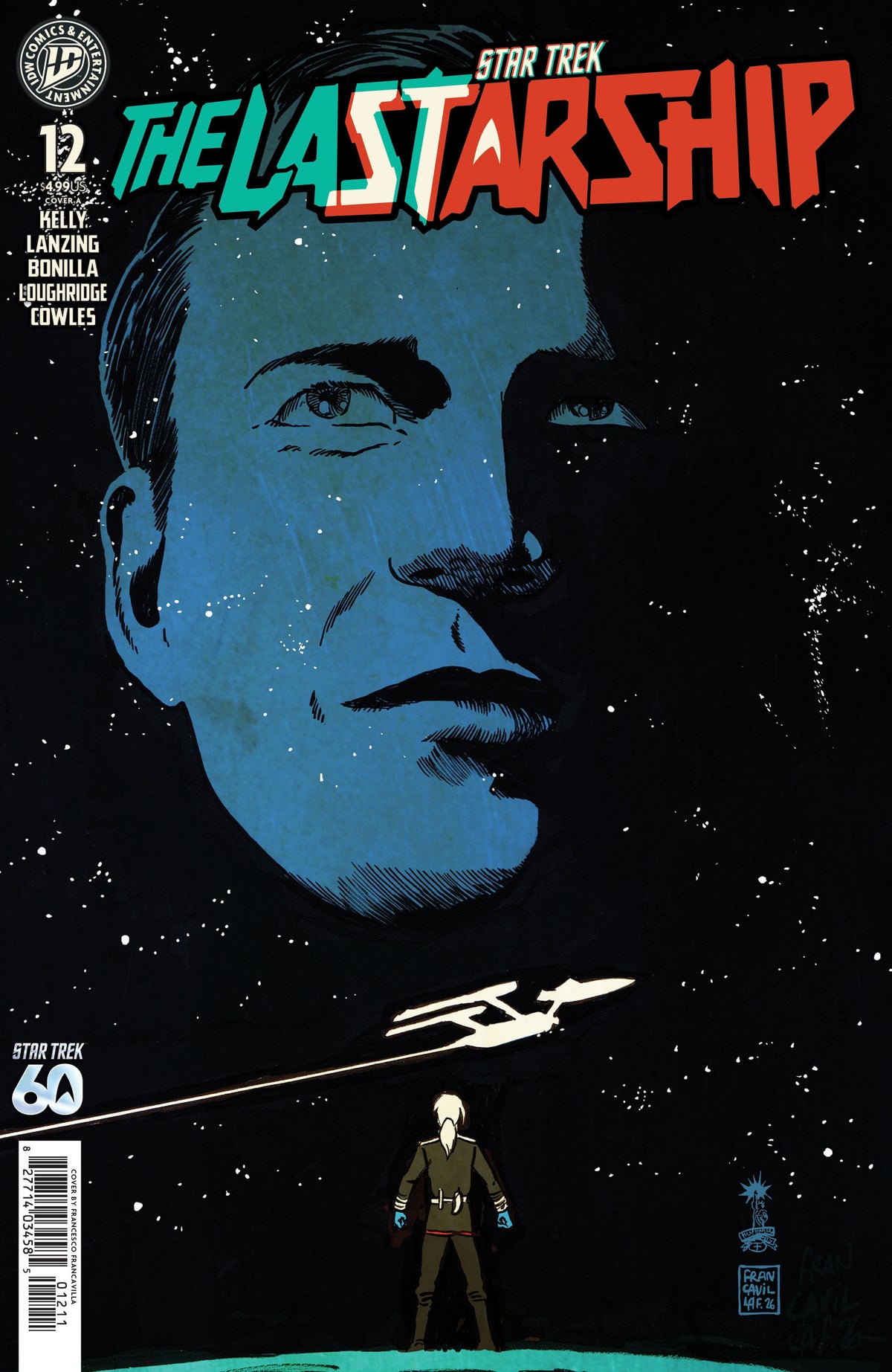 Star Trek: The Last Starship #12 Cover A Francesco Francavilla