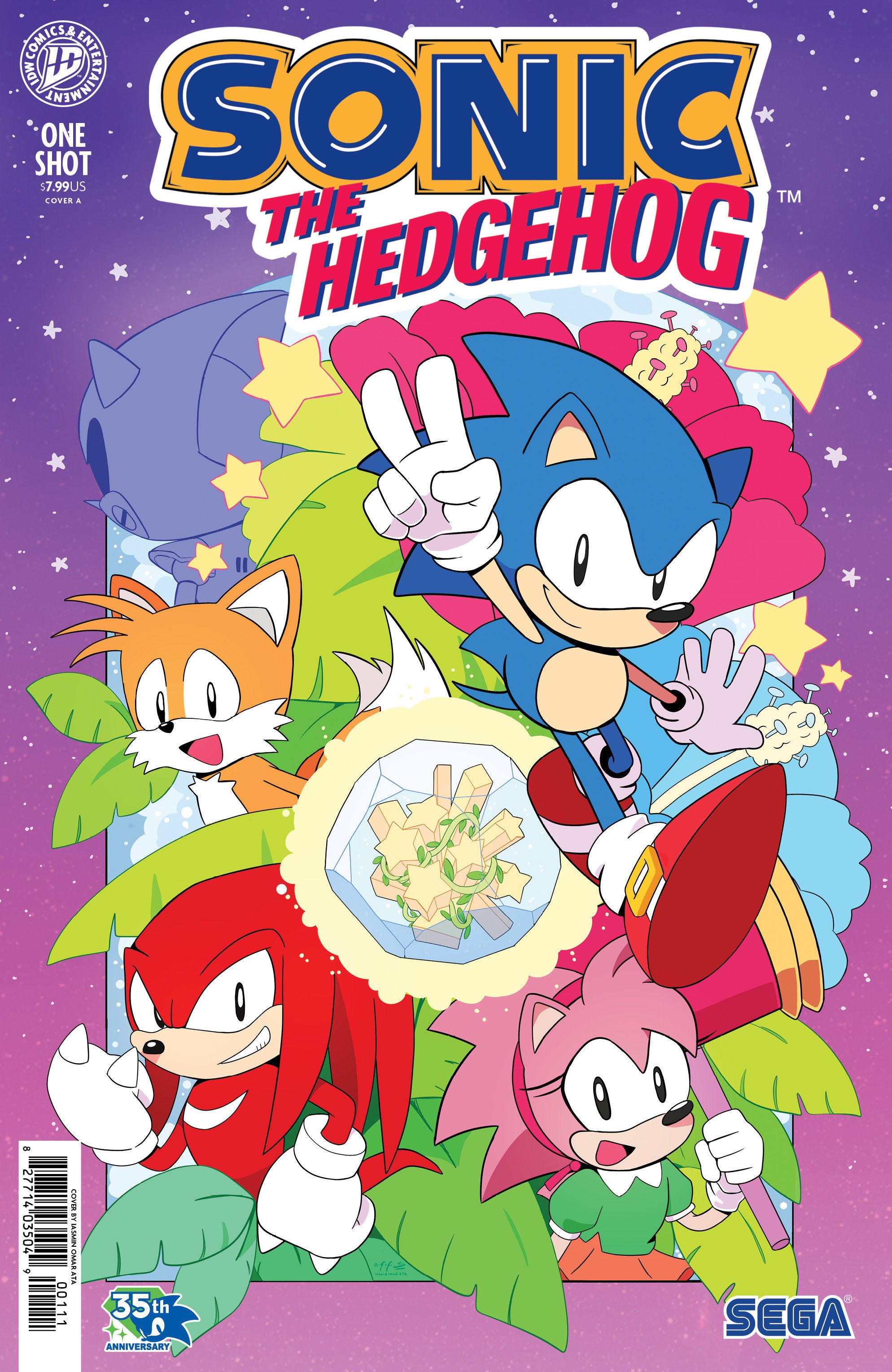 Sonic The Hedgehog: 35th Anniversary Special #1 Cover A Iasmin Omar Ata