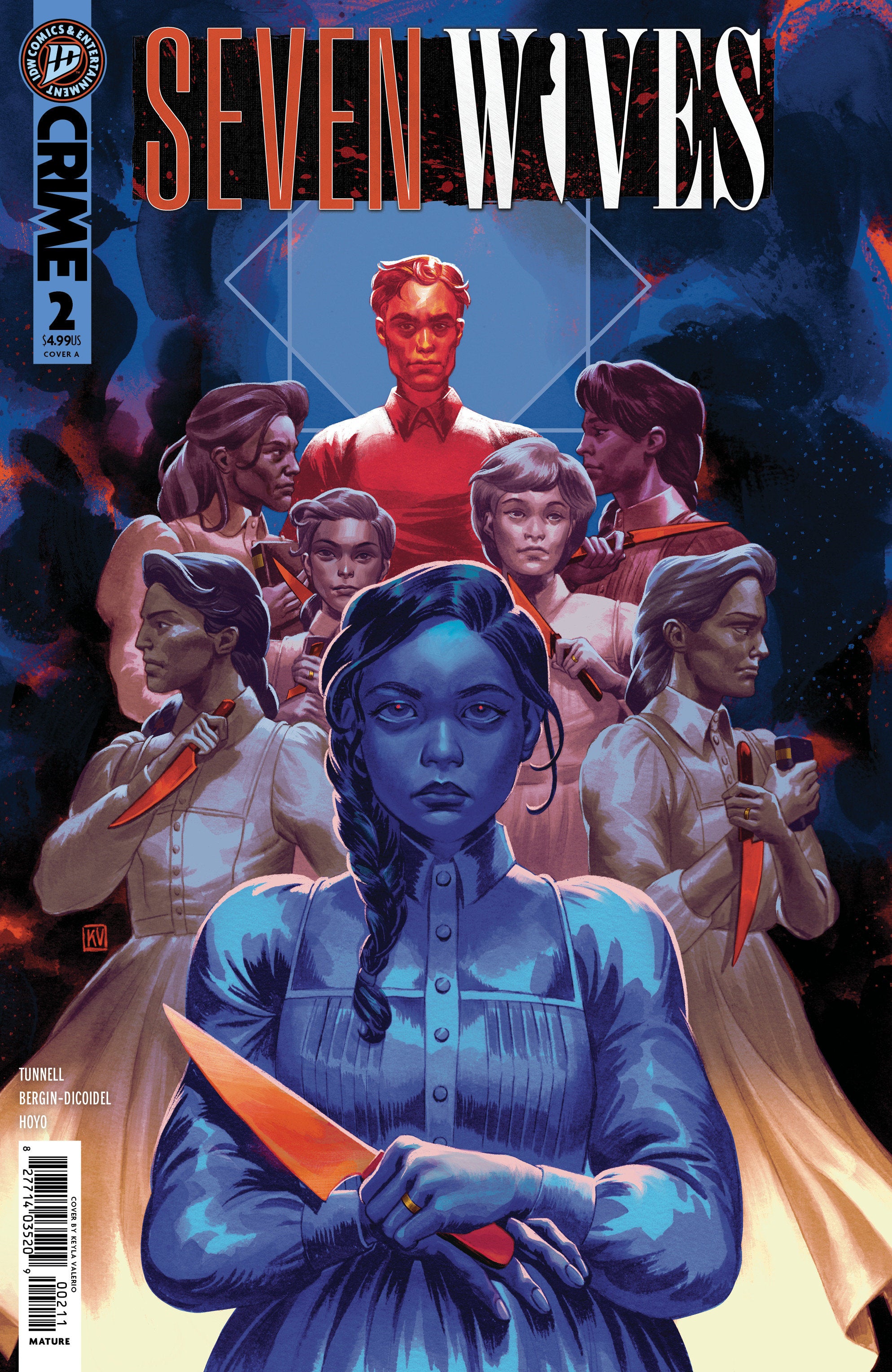 Seven Wives #2 Cover A Keyla Valerio