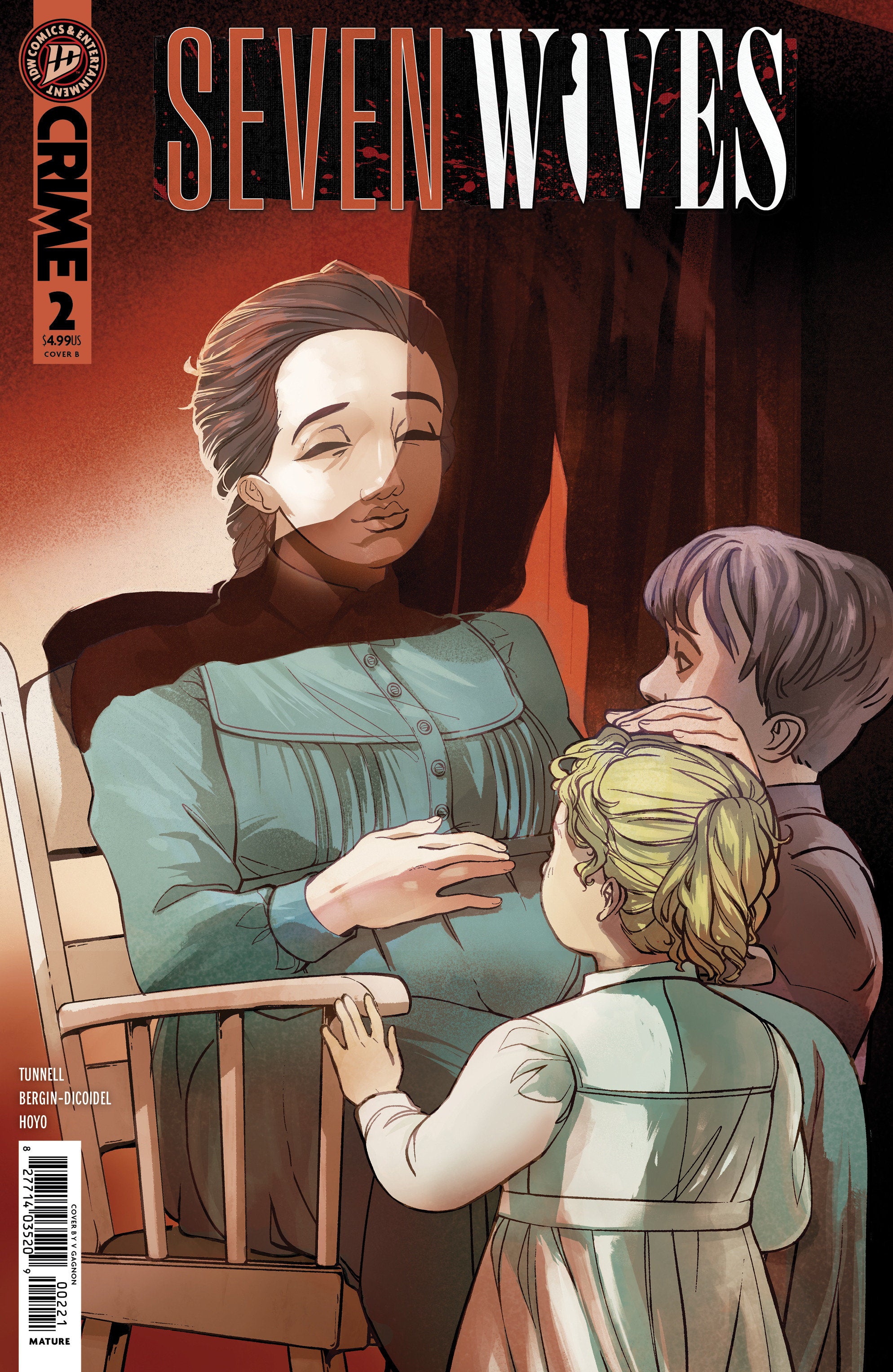 Seven Wives #2 Cover B V. Gagnon Variant