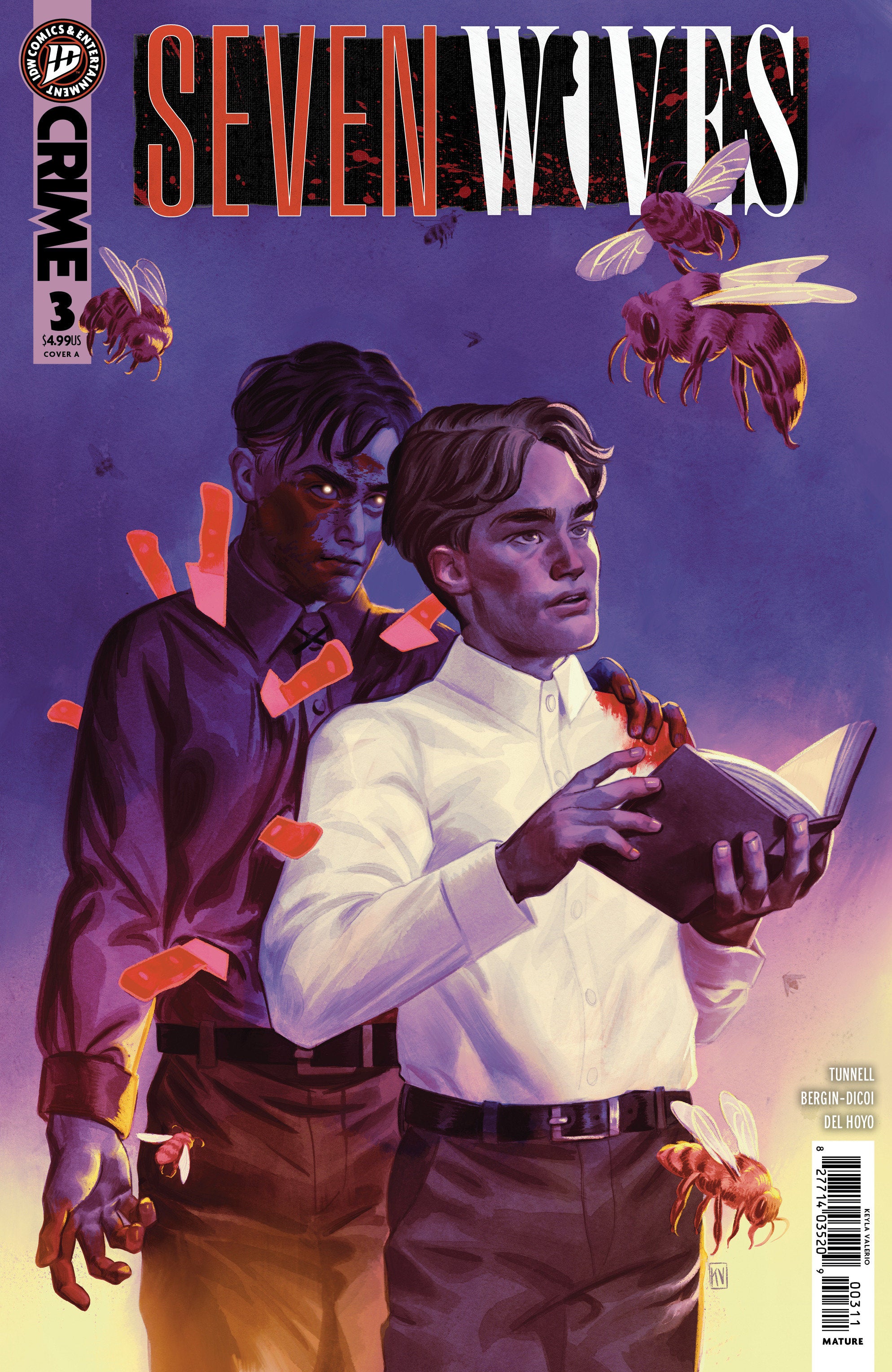 Seven Wives #3 Cover A Keyla Valerio