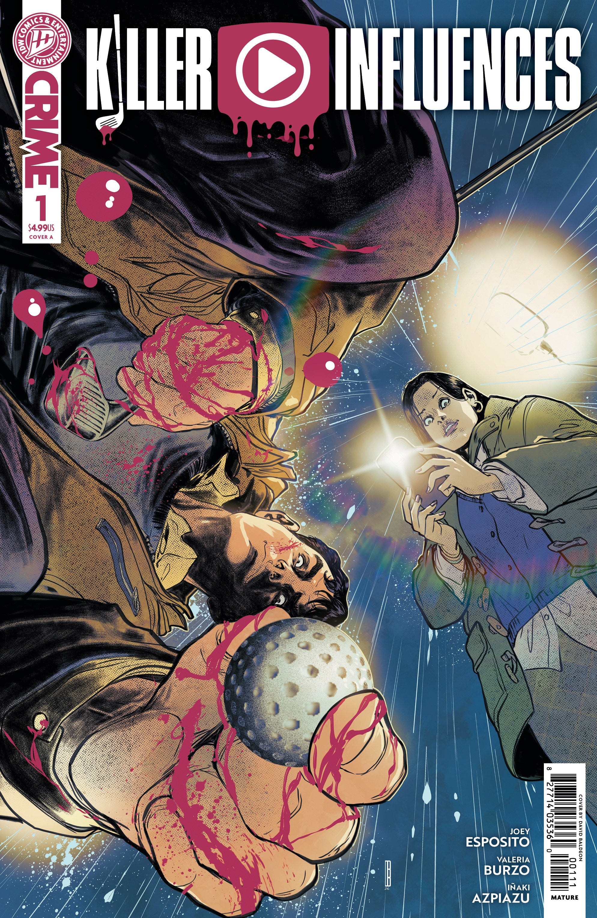 Killer Influences #1 Cover A David Baldeón