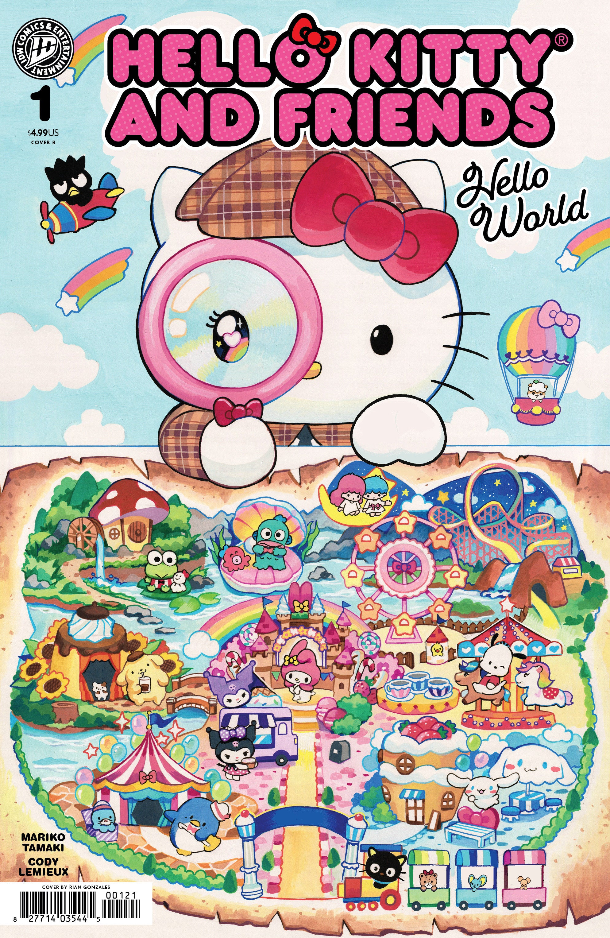 Hello Kitty And Friends: Hello World! #1 Cover B Rian Gonzales Variant