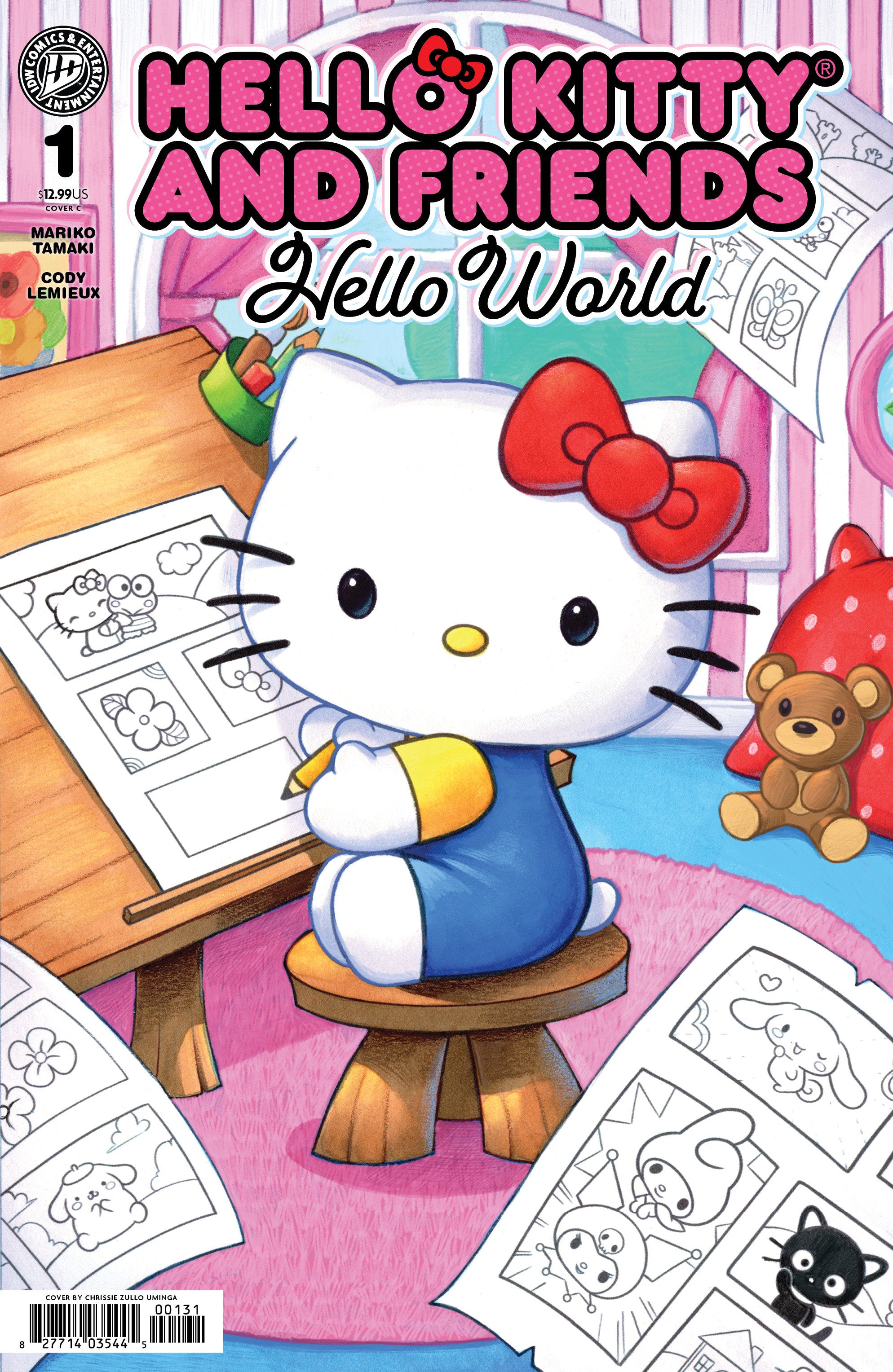 Hello Kitty And Friends: Hello World! #1 Cover C Chrissie Zullo Uminga Foil Variant