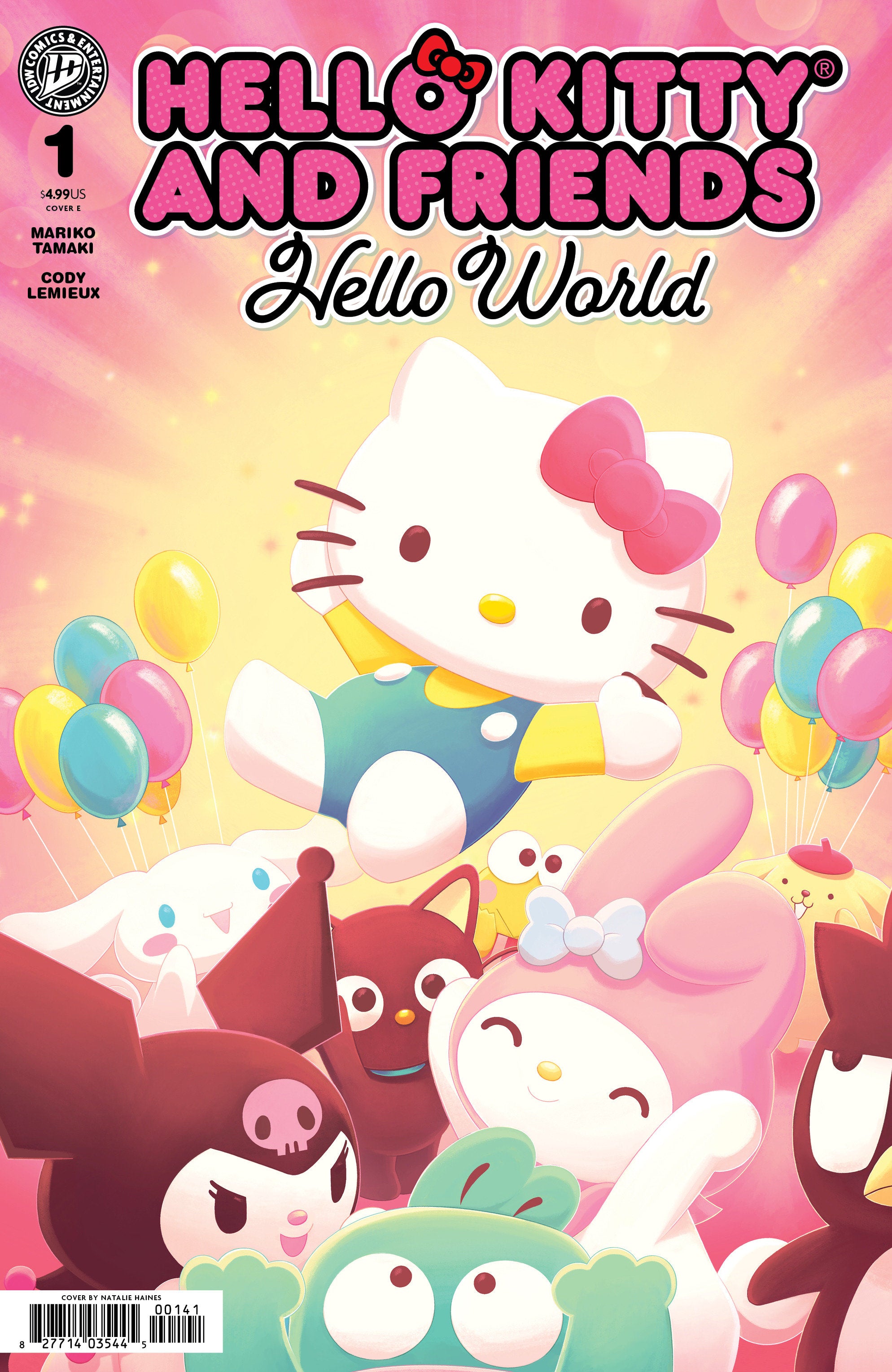 Hello Kitty And Friends: Hello World! #1 Cover E Natalie Haines Variant