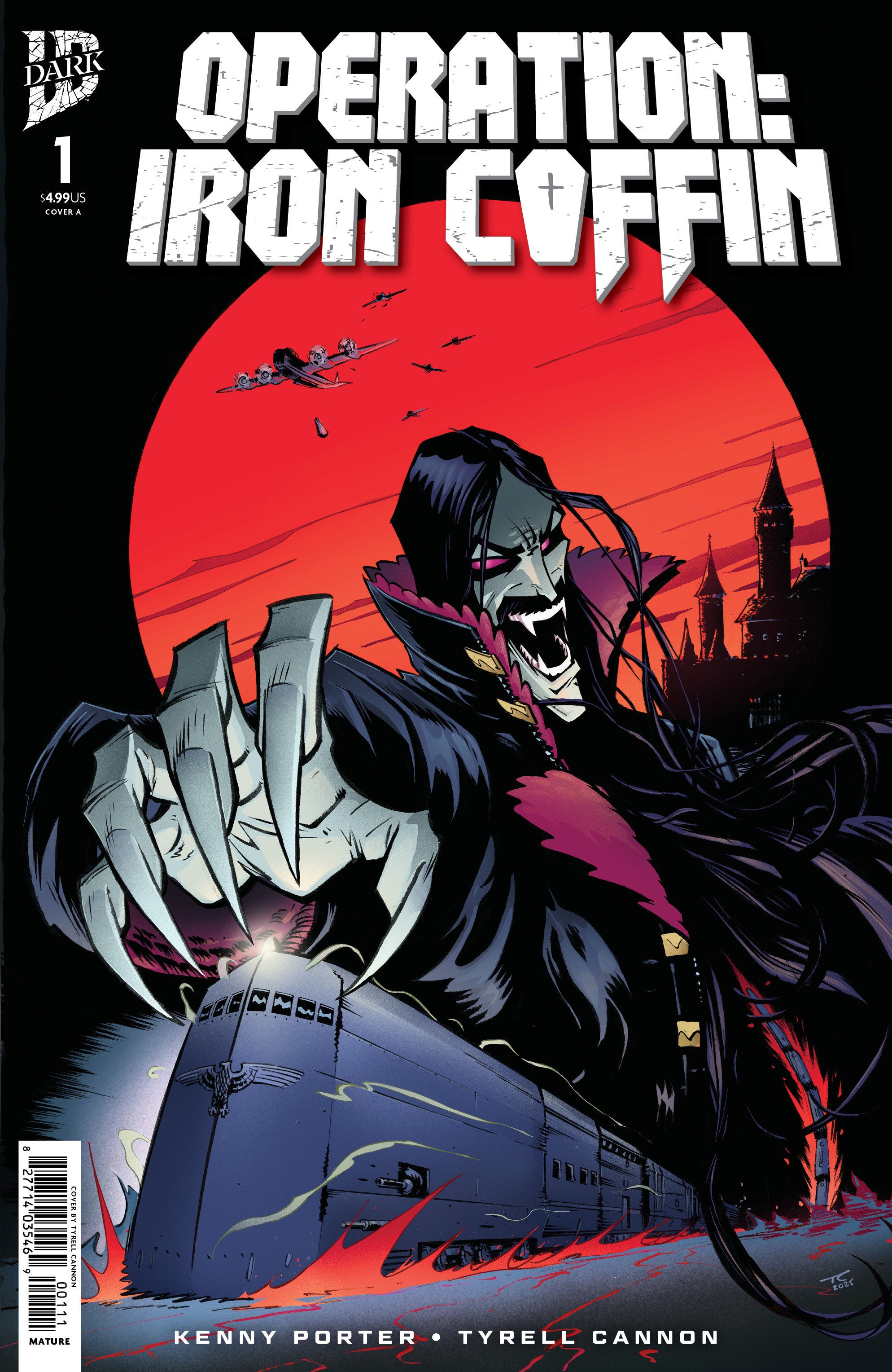 Operation: Iron Coffin #1 Cover A Tyrell Cannon