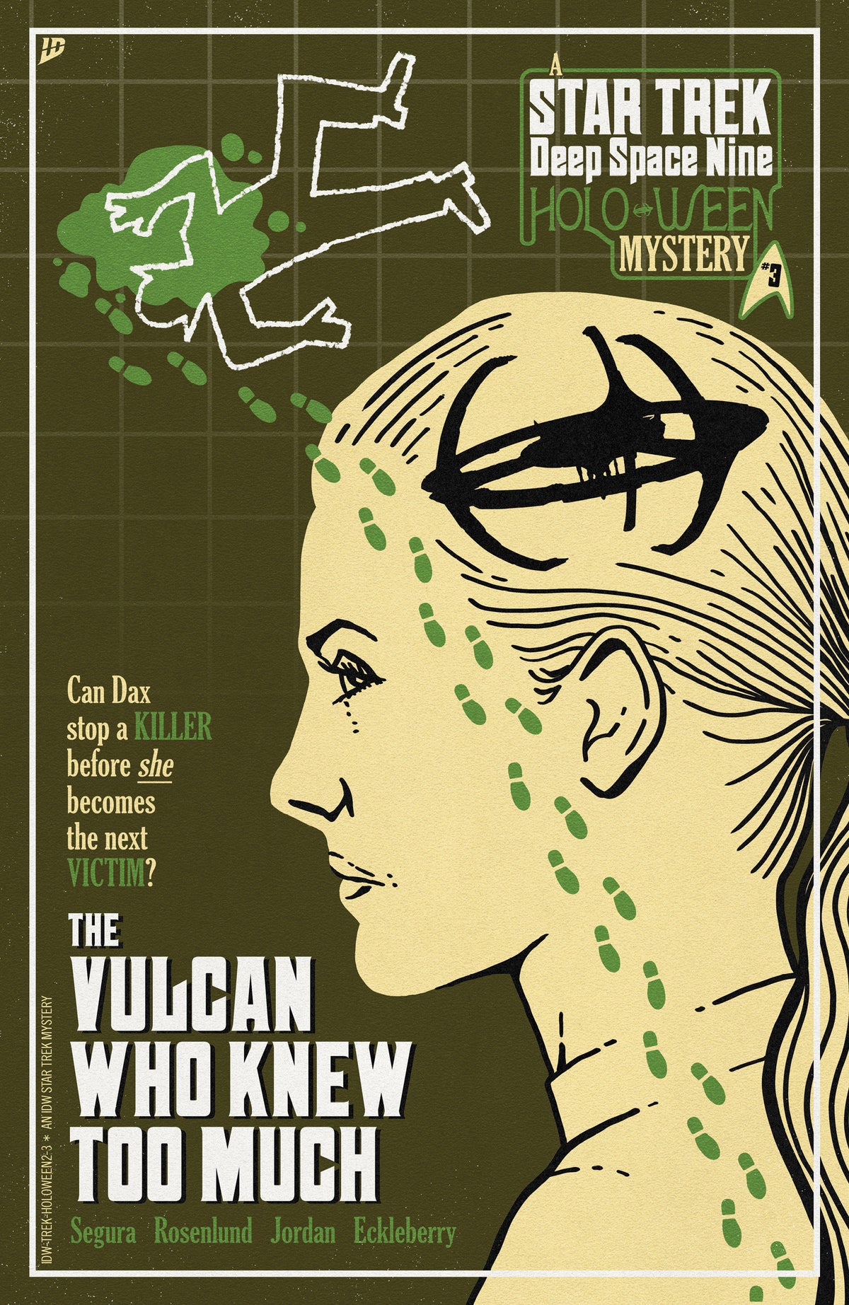 Star Trek: Holo-ween II #3 Cover B J. J. Lendl Variant