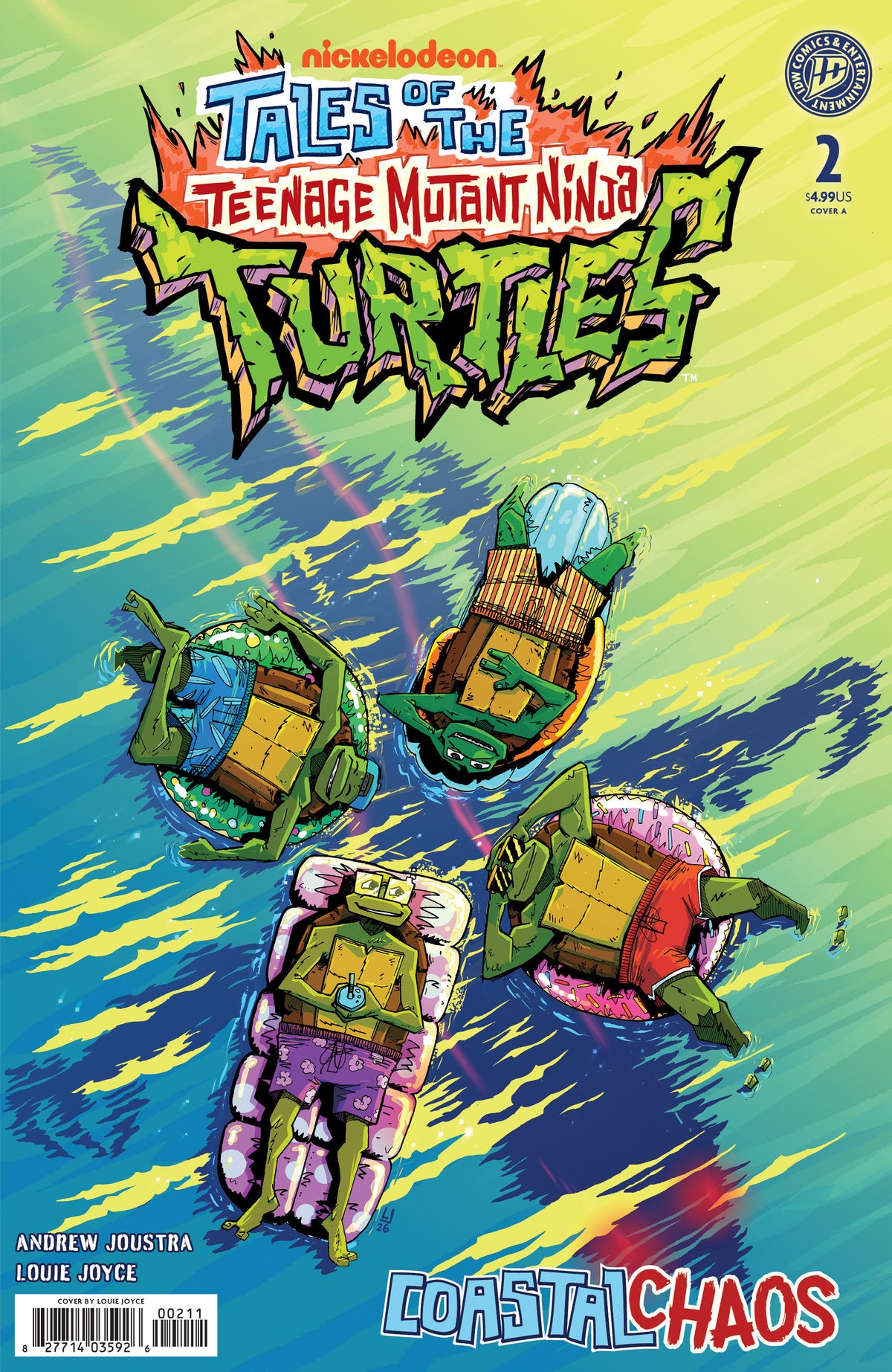 Tales of the Teenage Mutant Ninja Turtles: Coastal Chaos #2 Cover A Louie Joyce