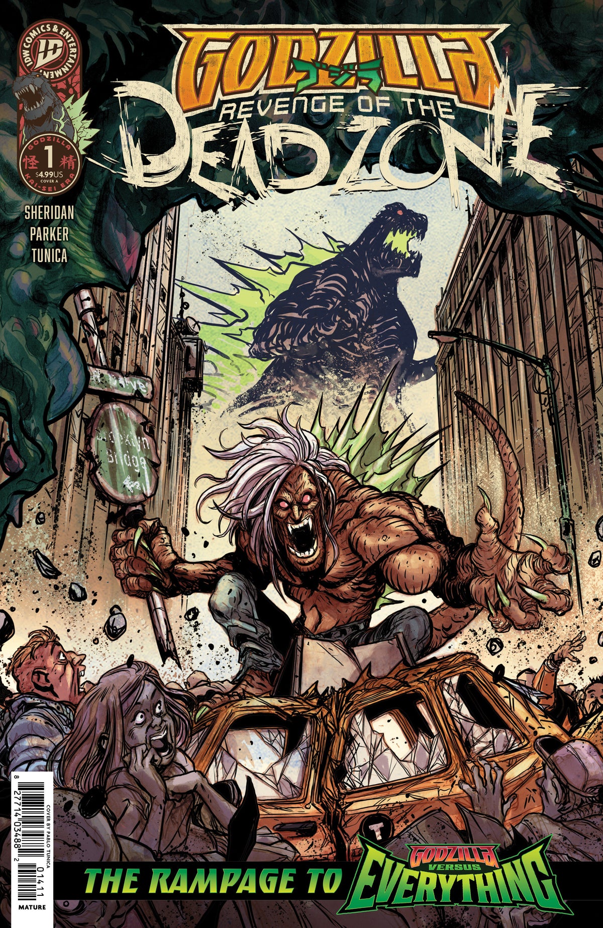 Godzilla: Revenge of the Deadzone [Kai Sei Era] #1 Cover A Pablo Tunica
