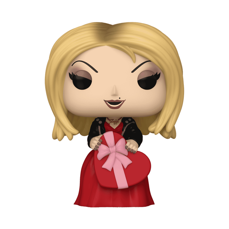 Pop! Movies: Chucky Tiffany with Heart Box (Valentine) Vinyl Figure