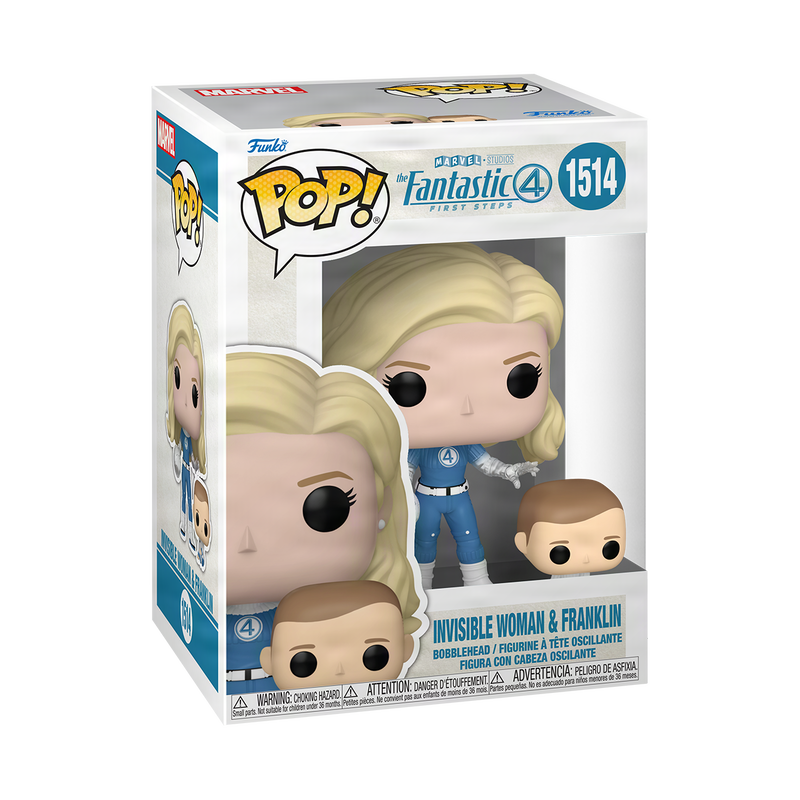 Pop&Buddy Fantastic Four First Steps Invisible Woman & Franklin