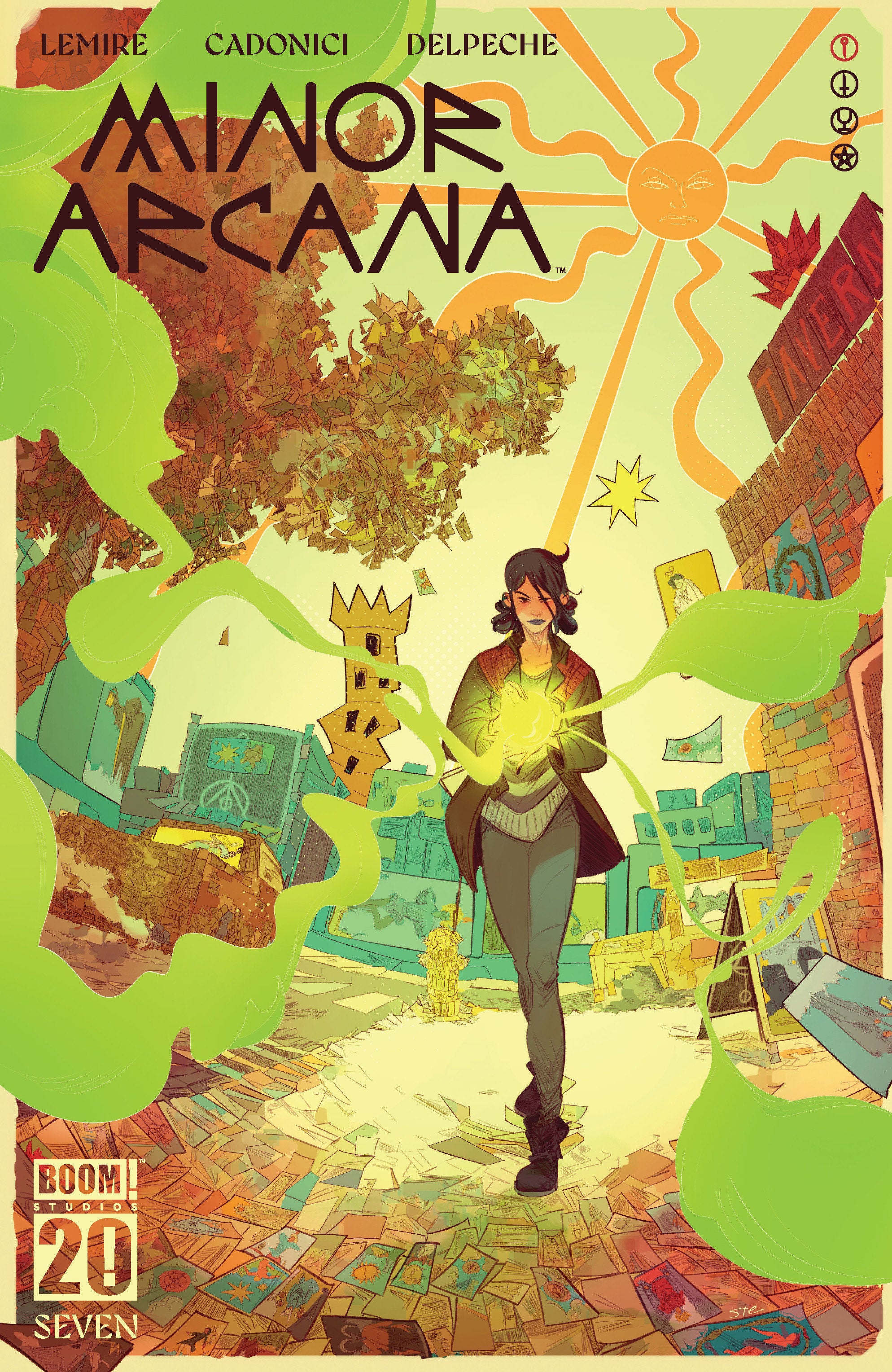 Minor Arcana #7 B Variant (Dressed, Simeone)