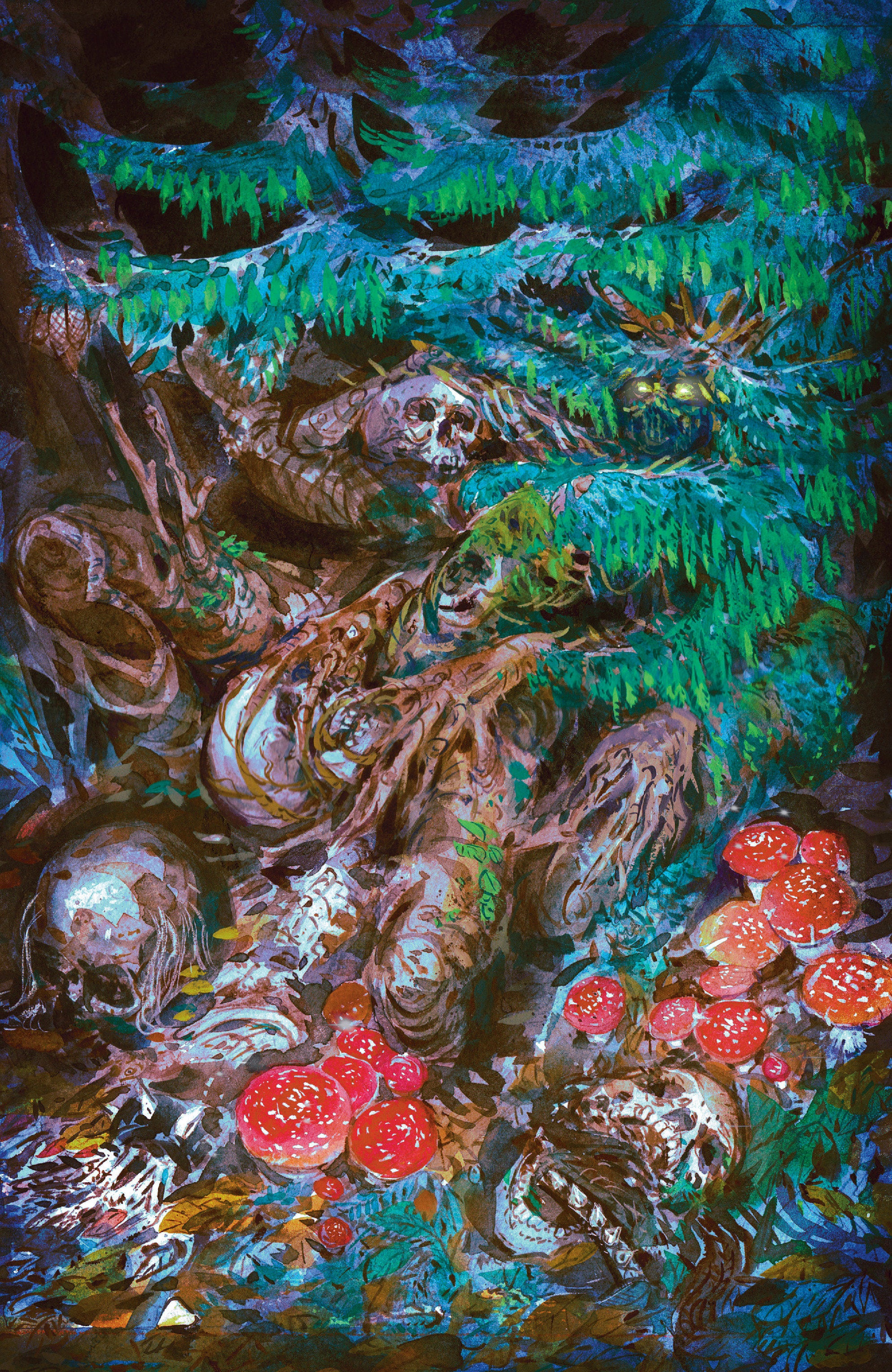 The Creeping Below #3 F Unlockable Variant (Full Art, Del Rey)