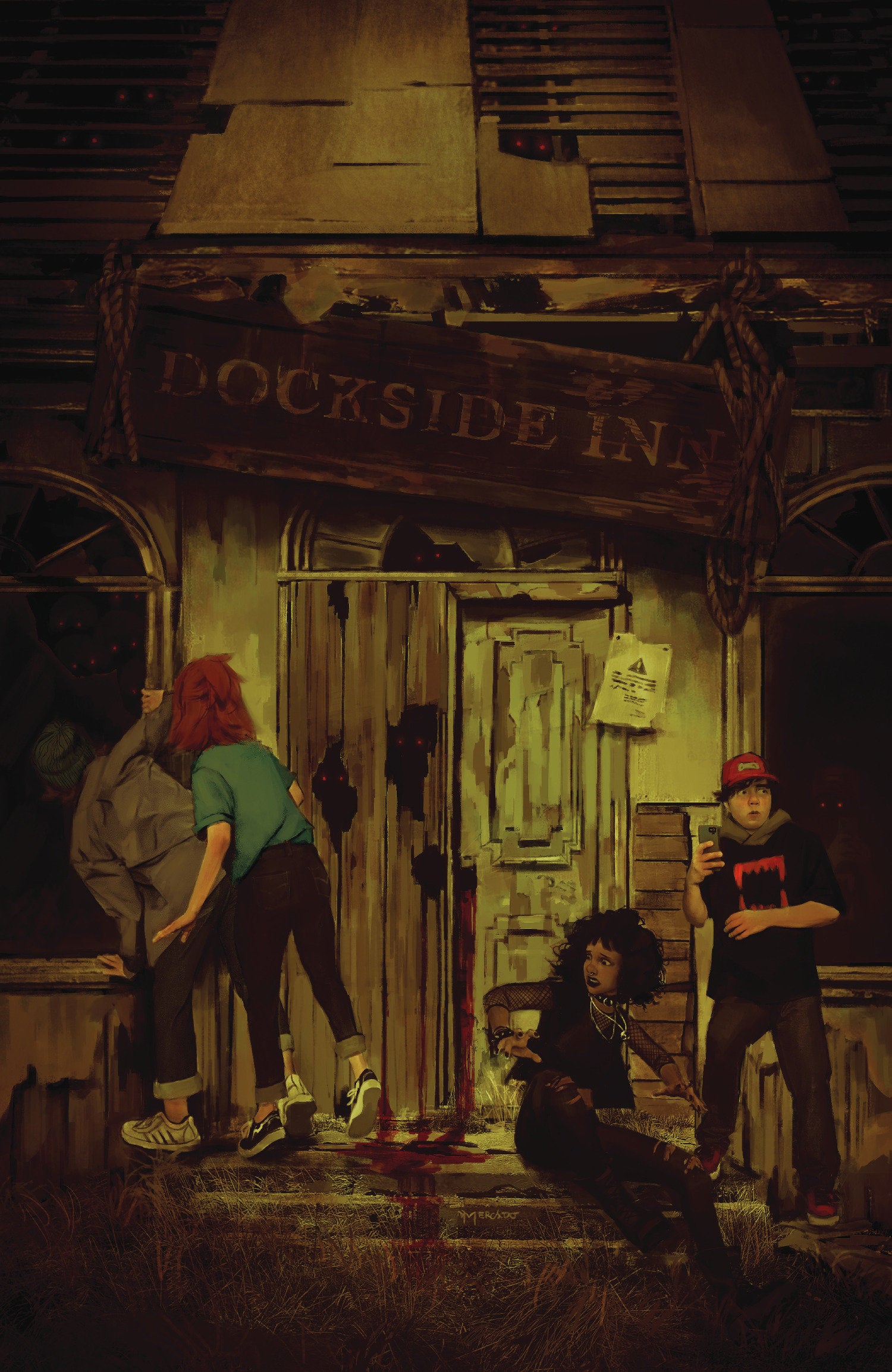 The Graveyard Club: Fresh Blood #1 I Unlockable Variant (Full Art, Mercado)