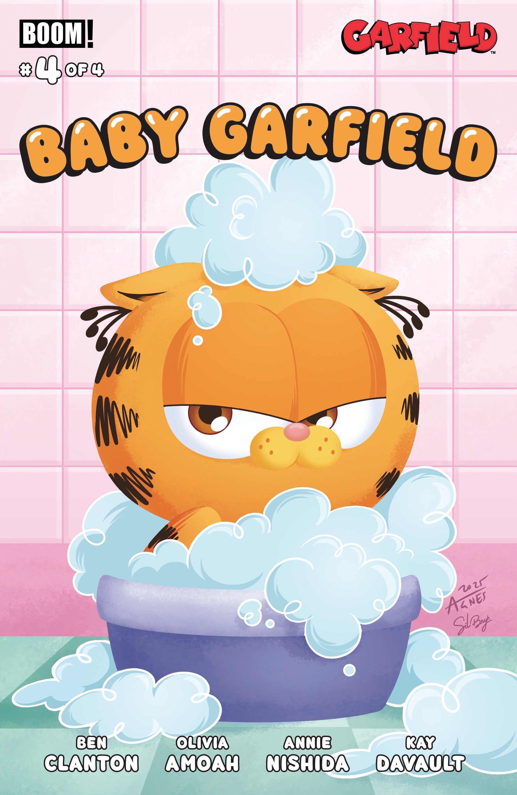 Baby Garfield #4 Cover A Agnes Garbowska