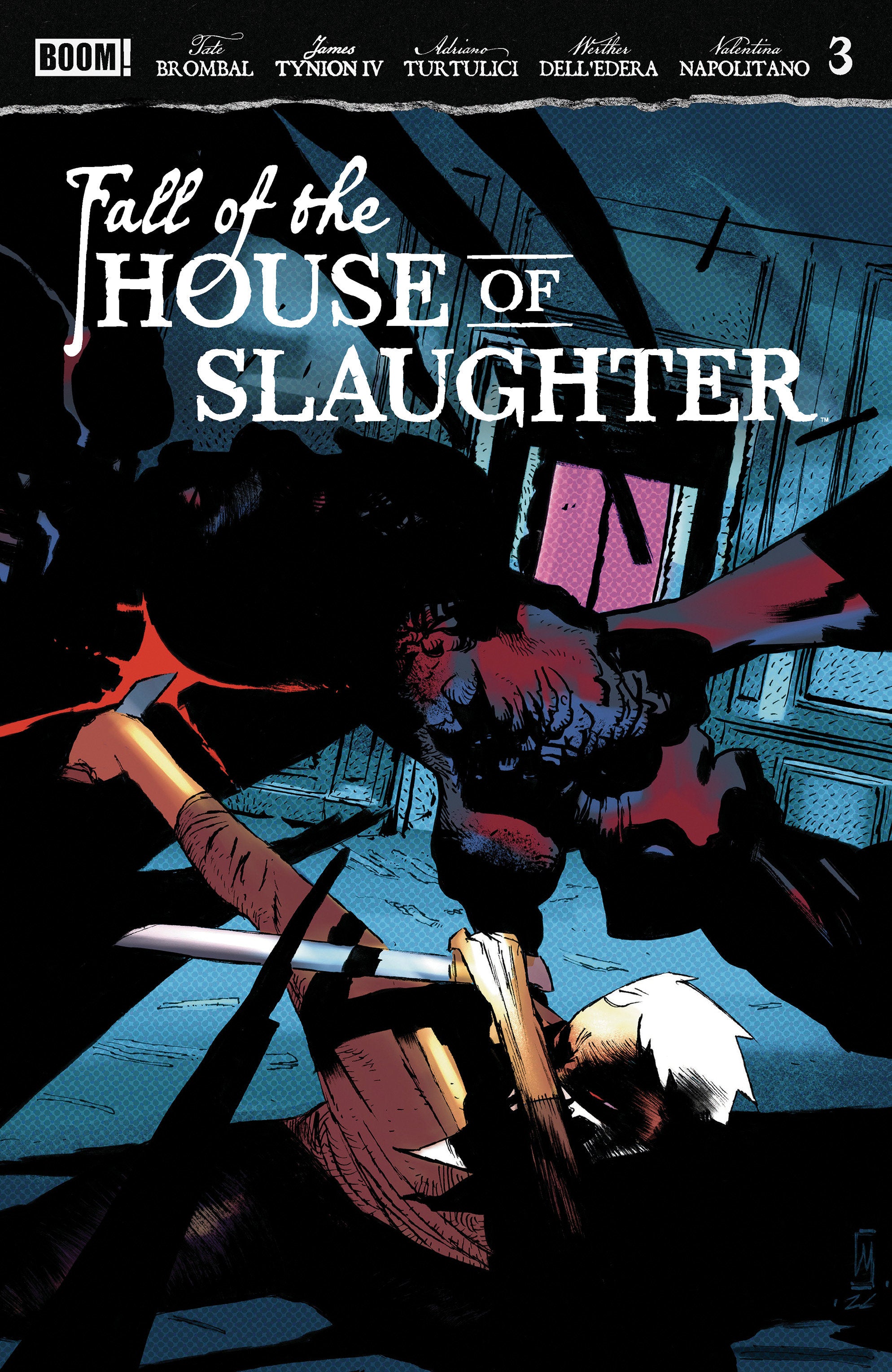 Fall Of The House Of Slaughter #3 Cover B Werther Dell'Edera Variant