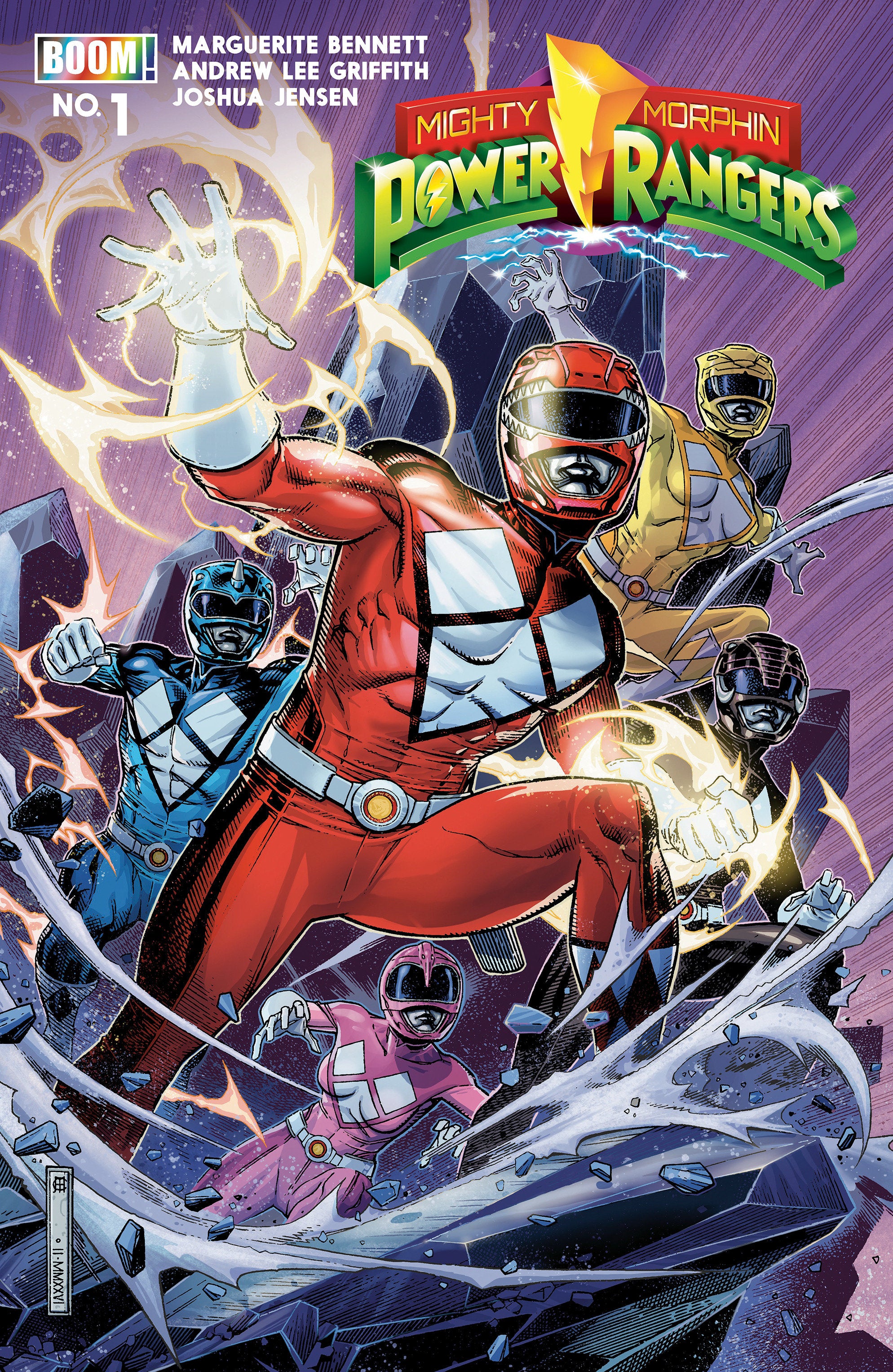 Mighty Morphin Power Rangers (2026) #1 Cover A Jim Cheung