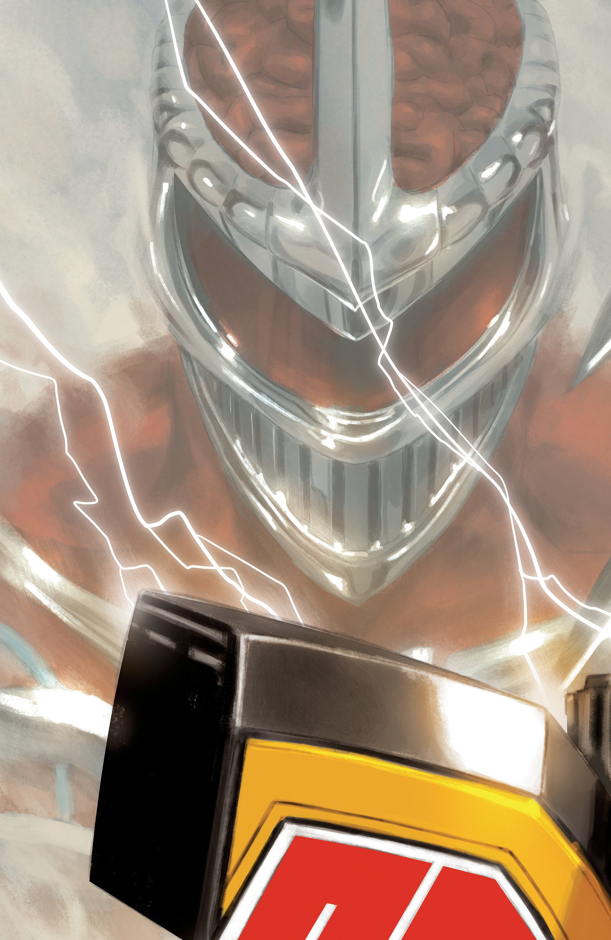 Mighty Morphin Power Rangers (2026) #1 Cover C Miguel Mercado Megazord Connecting Virgin Variant
