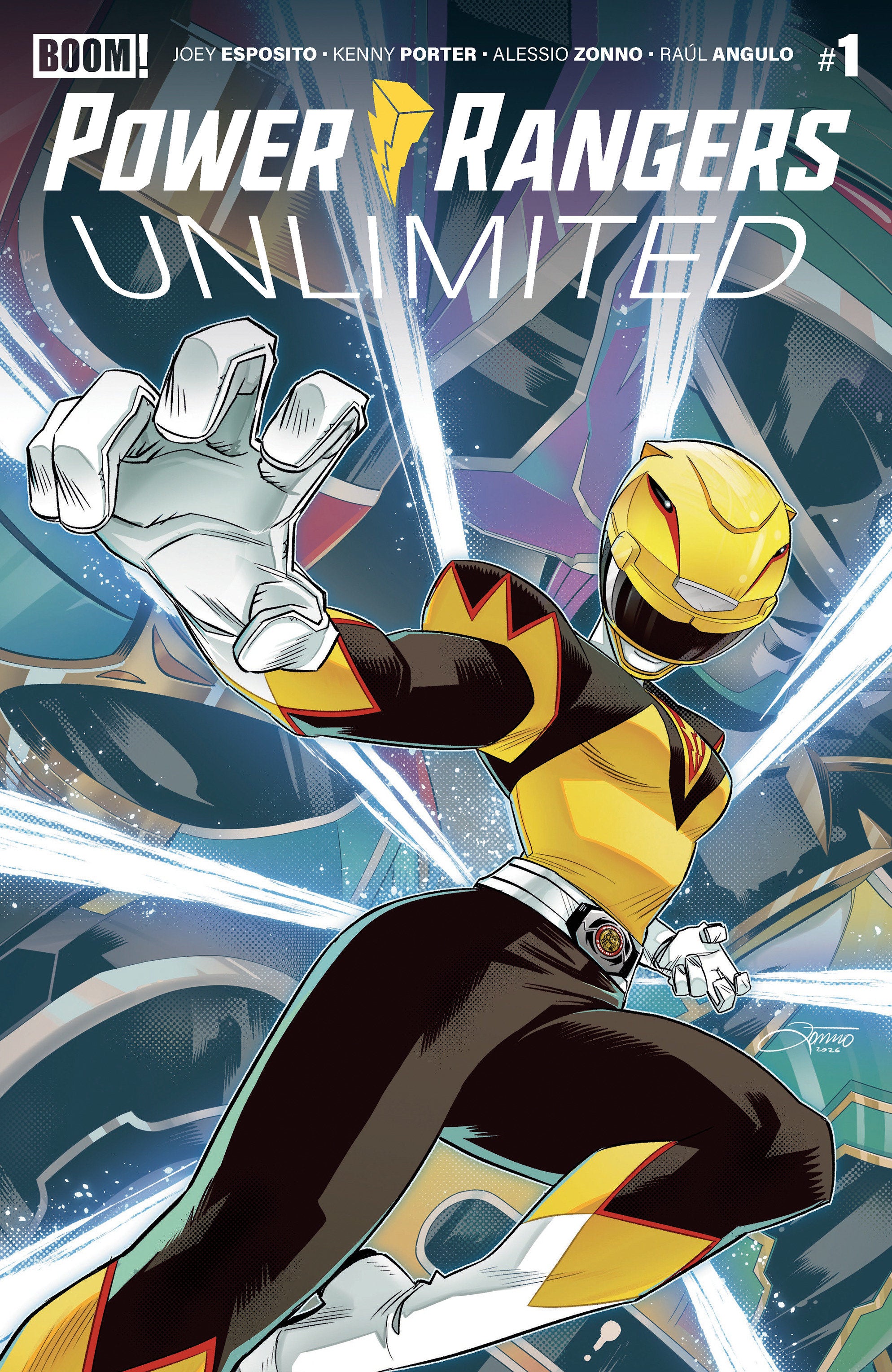 Power Rangers Unlimited #1 Cover A Alessio Zonno