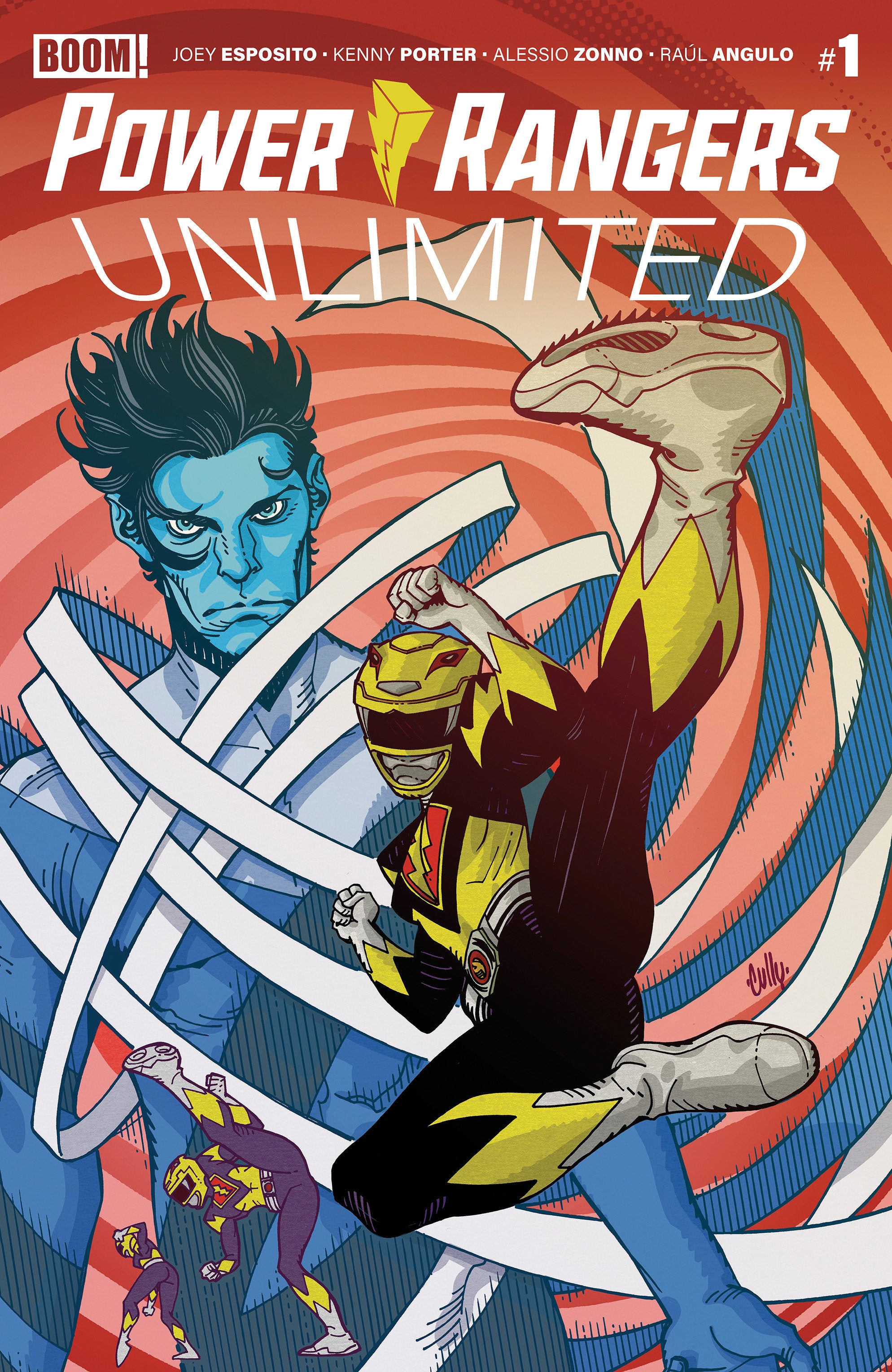 Power Rangers Unlimited #1 Cover B Cully Hamner Variant