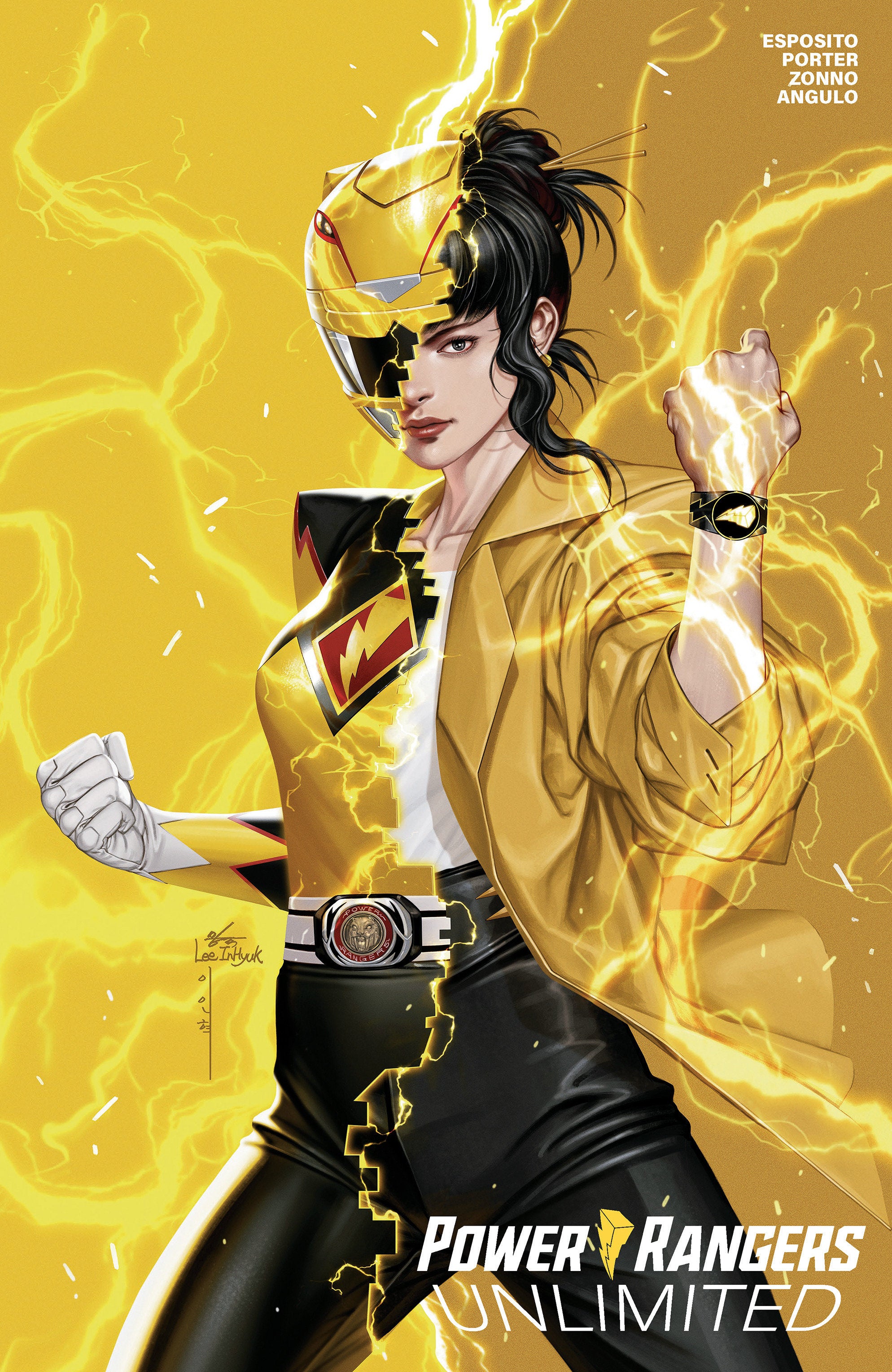 Power Rangers Unlimited #1 Cover K InHyuk Lee Variant