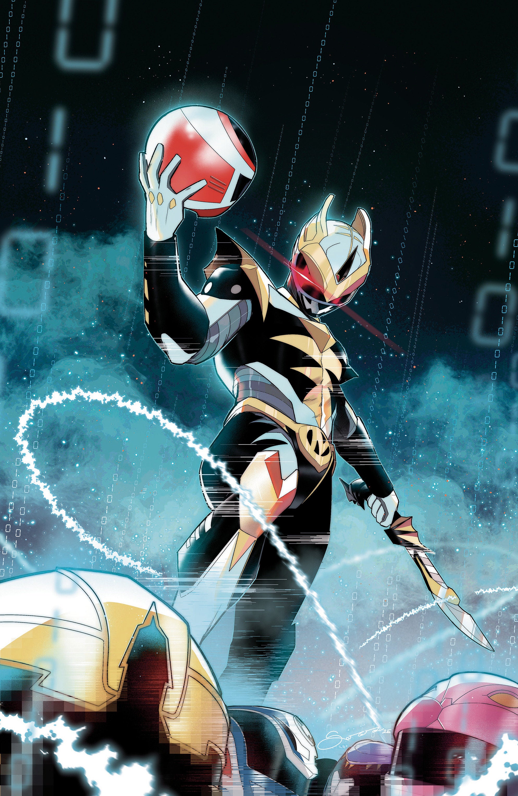 Power Rangers Unlimited #2 Cover D Federico Sorressa Foil Virgin Variant