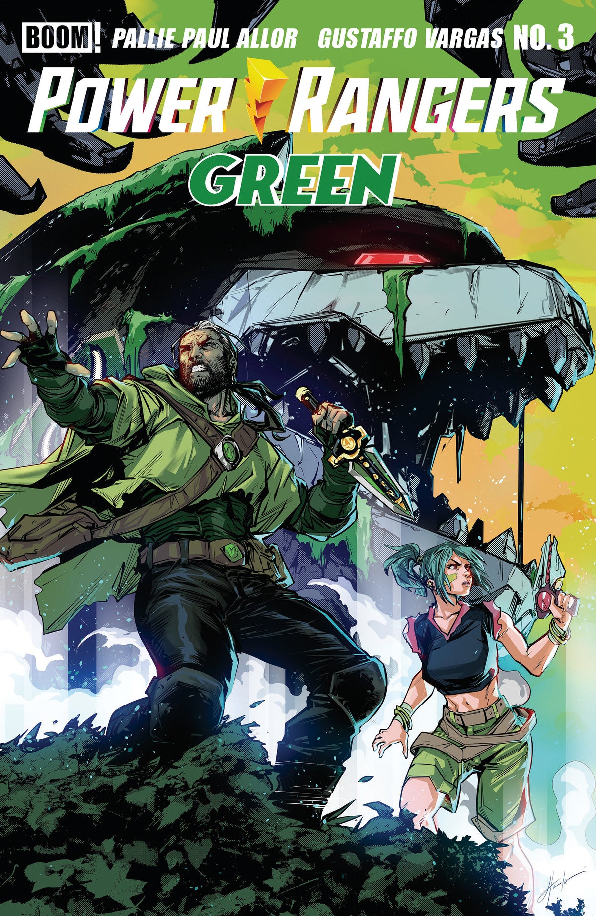 Power Rangers Green #3 Cover I Hendry Prasetya Variant