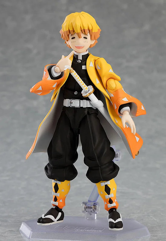 Figma - Demon Slayer: Kimetsu no Yaiba Zenitsu Agatsuma Action Figure Deluxe Ver.