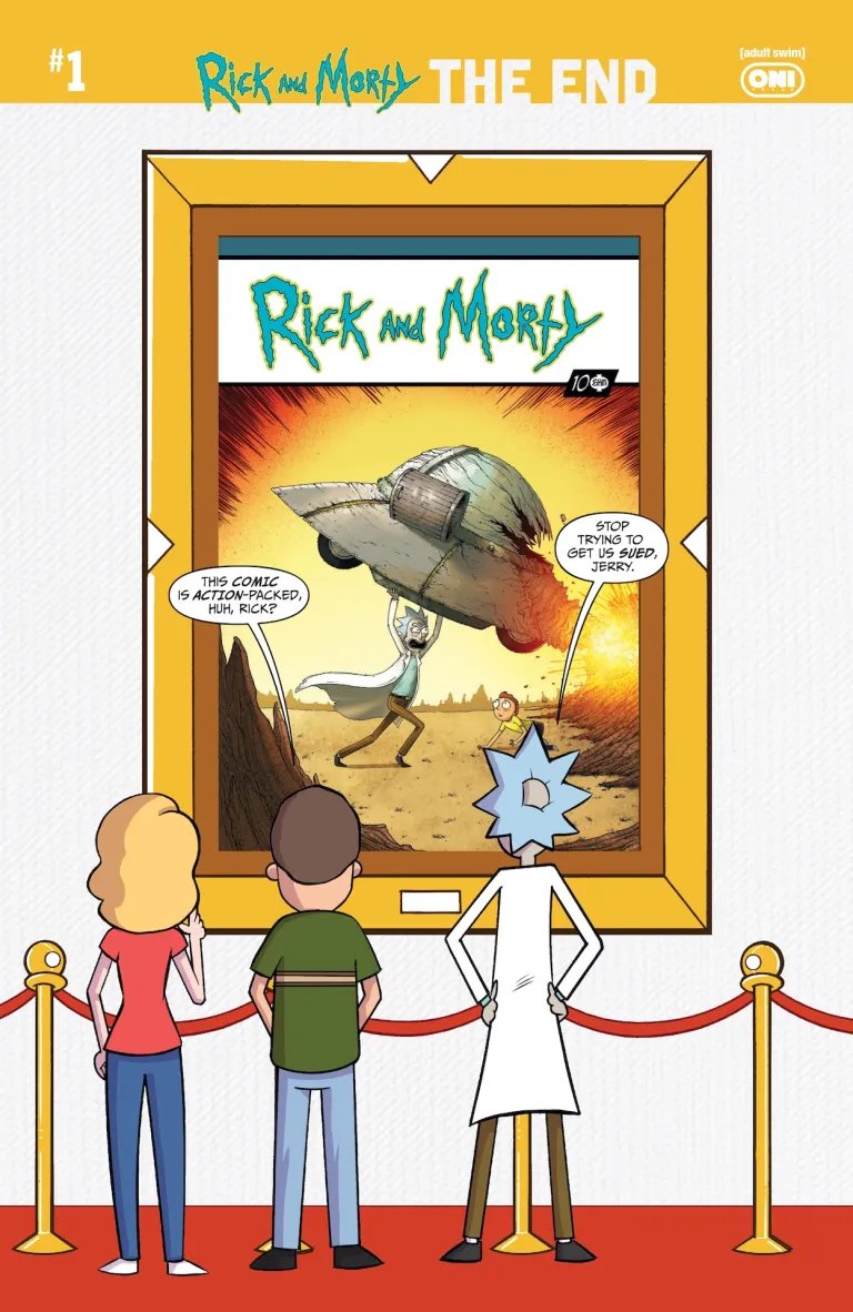 Rick And Morty The End #1 Cover C Blind Bag Less Intermix