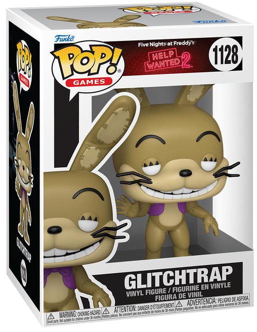 Pop! Games: Five Nights at Freddy's Help Wanted 2 Glitchtrap Vinyl Figure