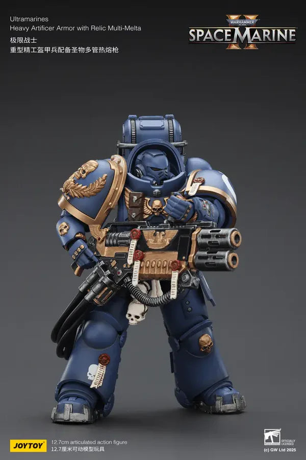 Ultramarines Heavy Artificer Armor with Relic Multi-Melta