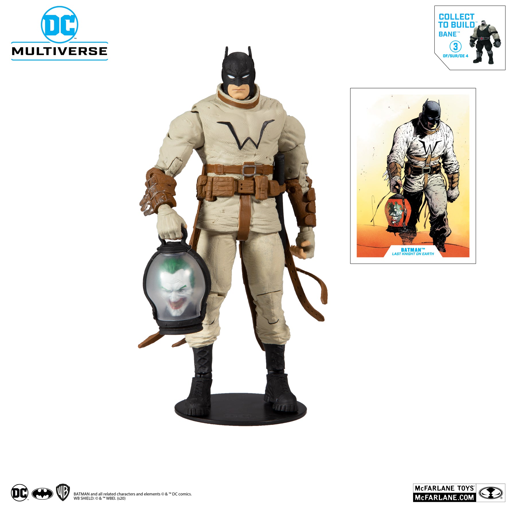 Mcfarlane DC Collector Build-A-Fig Last Knight One Earth Batman