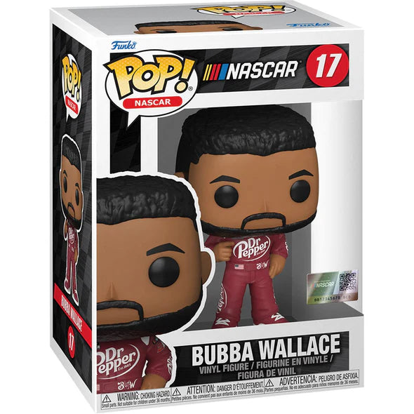 Pop! Nascar: Bubba Wallace (Dr. Pepper) Vinyl Figure