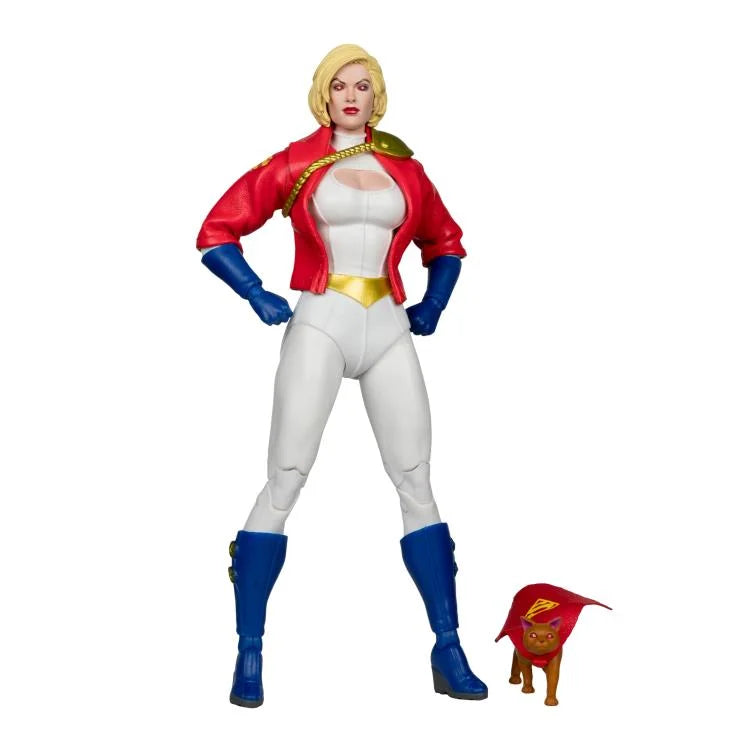 Power Girl: Reborn DC Multiverse Collector Edition Power Girl Platinum (Chase) Action Figure