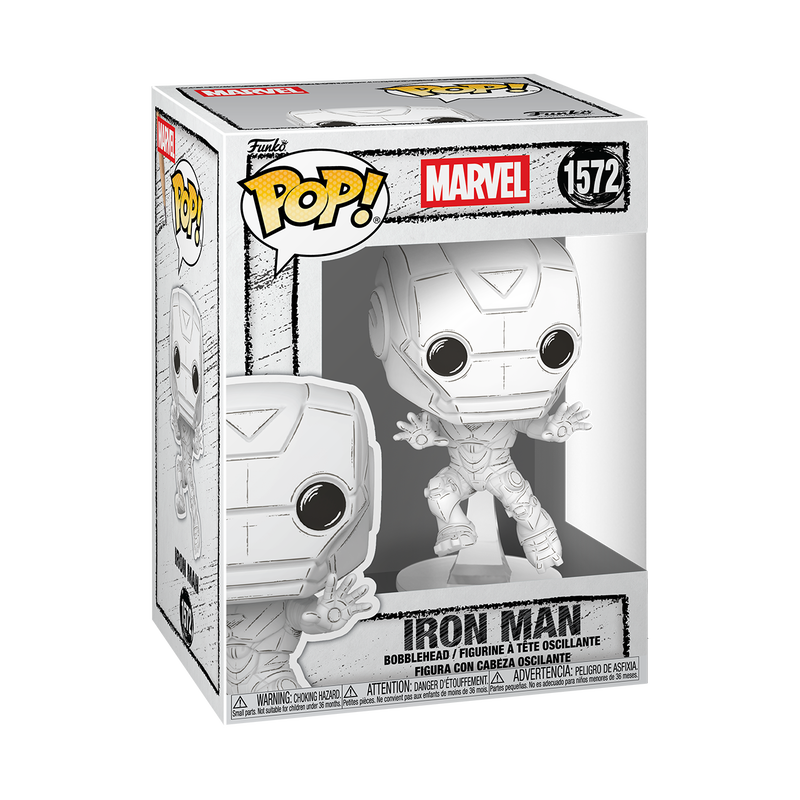 Pop Marvel Marvel Sketched Iron Man Figure