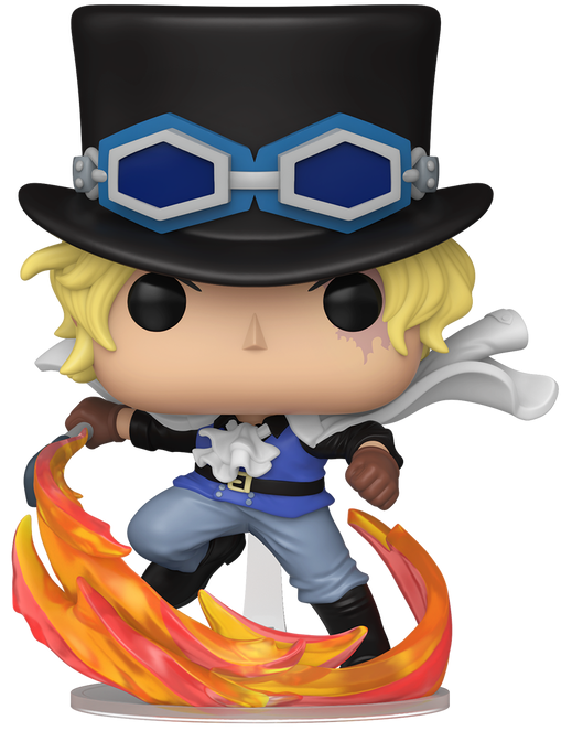 Pop! Animation! One Piece Sabo Attacking with Pipe Vinyl Figure