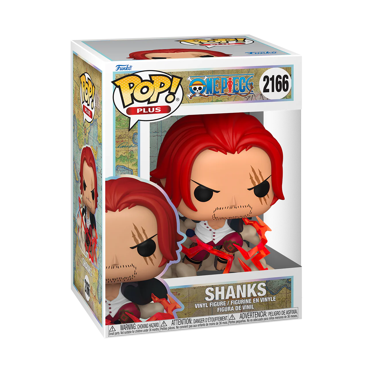 Pop Plus One Piece Shanks Figure
