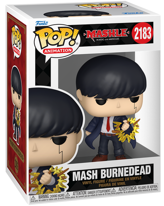 Pop! Animation: Mashle Mash Burnedead Vinyl Figure