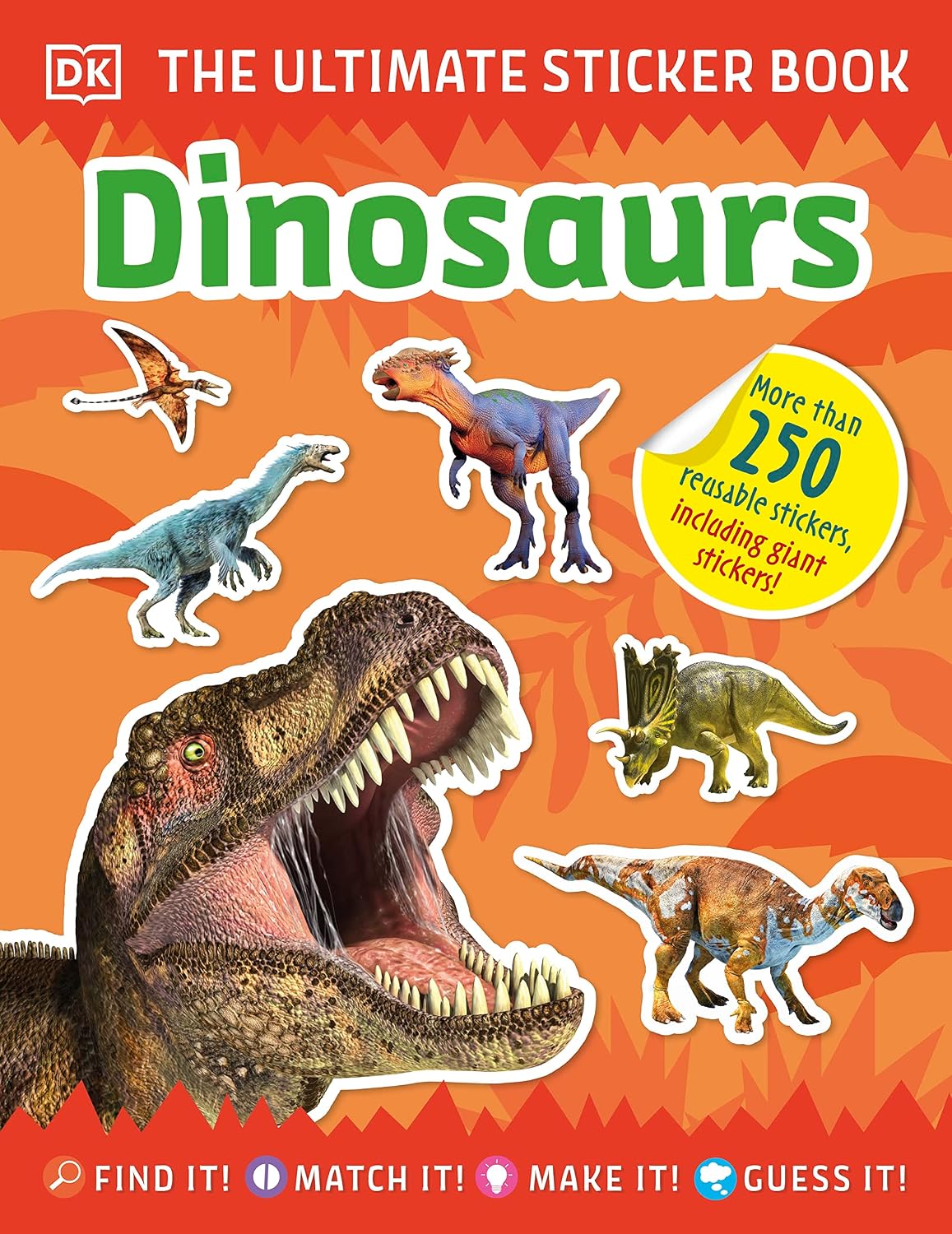Ultimate Sticker Book: Dinosaurs