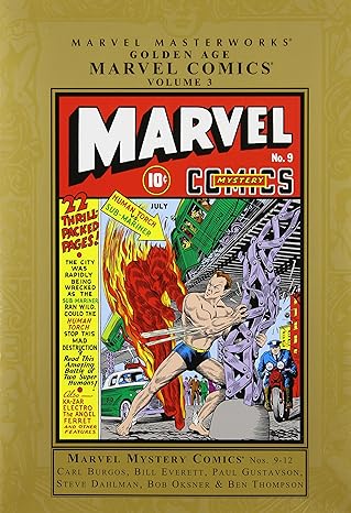 Marvel Masterworks Golden Age Marvel Comics Hardcover Volume 03