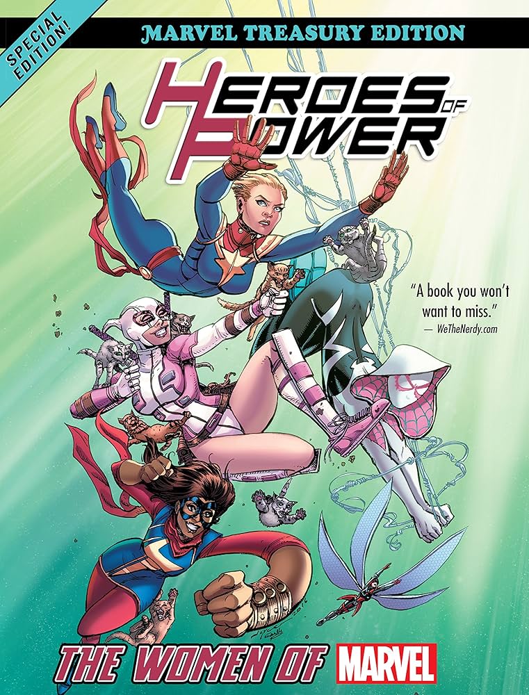 Heroes of Power Women Marvel All New Marvel Treasury Edition TPB